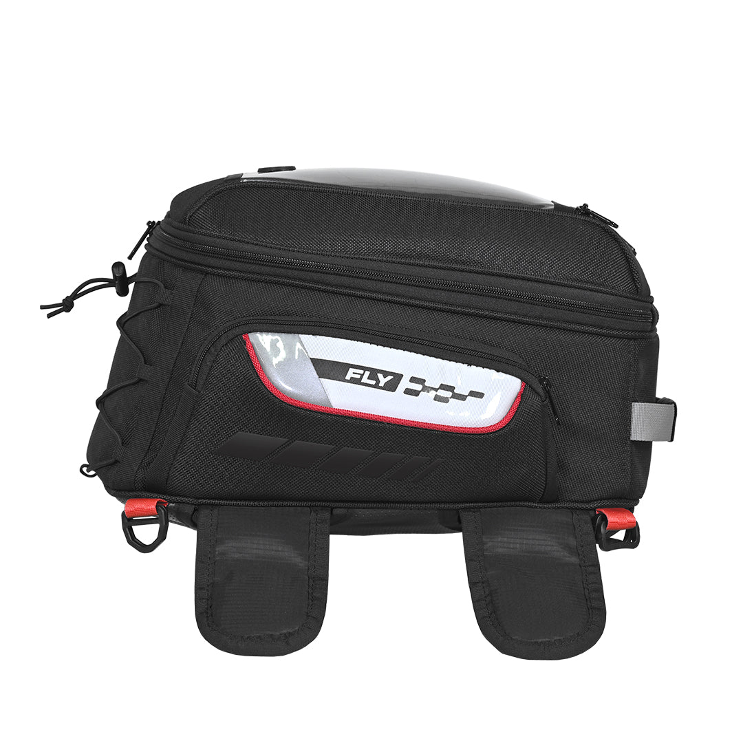 Fly 2017 - 18L - Magnetic Tank Bag with Rain Cover (Black) - Image 3