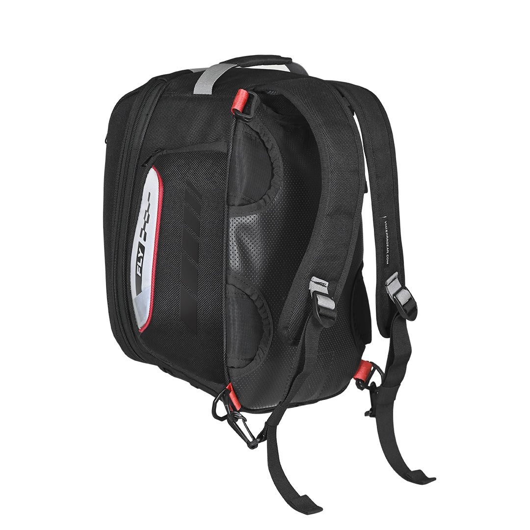 Fly 2017 - 18L - Magnetic Tank Bag with Rain Cover (Black) - Image 4