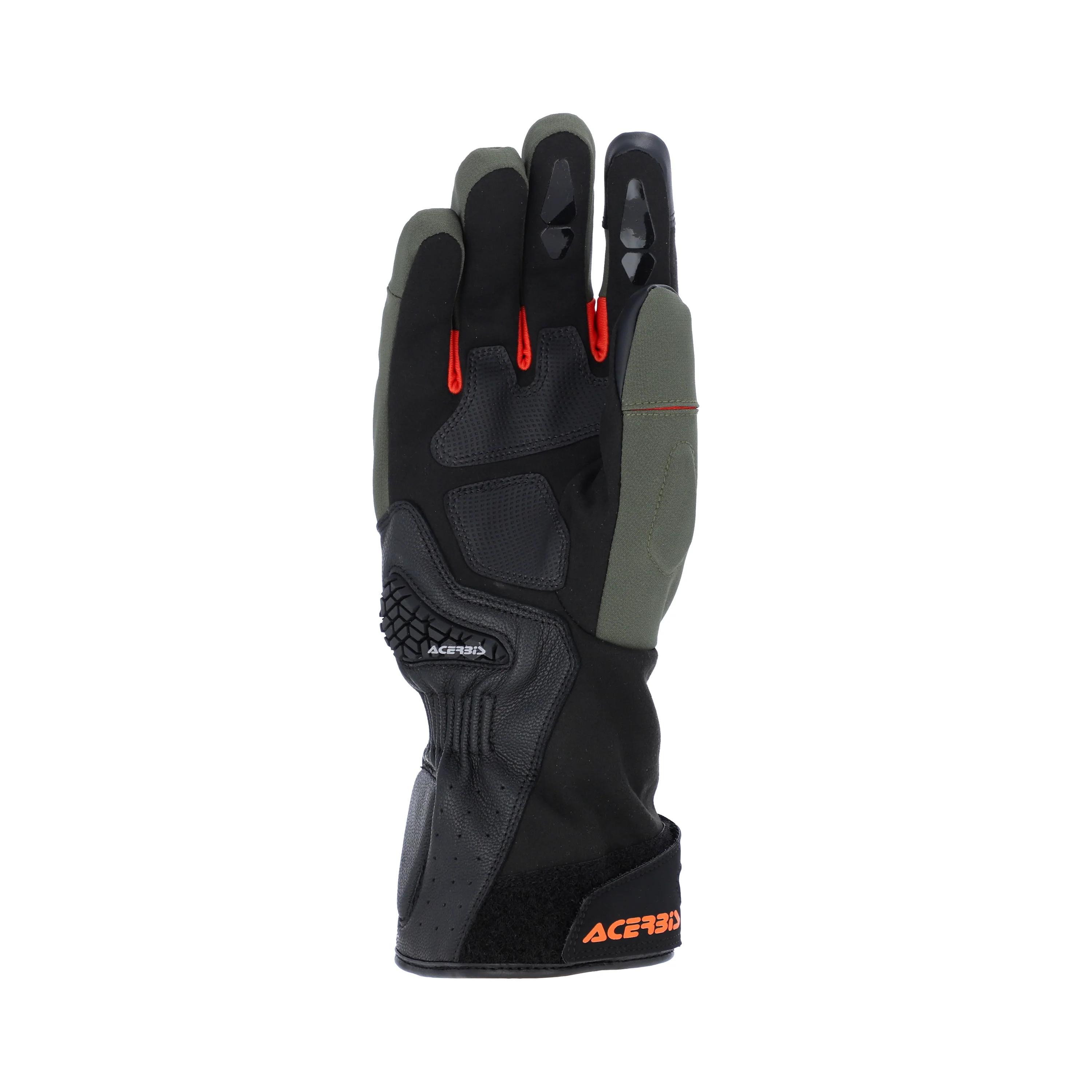 CE Crossover - Dual Road Waterproof Gloves (Black/Green) - Image 3