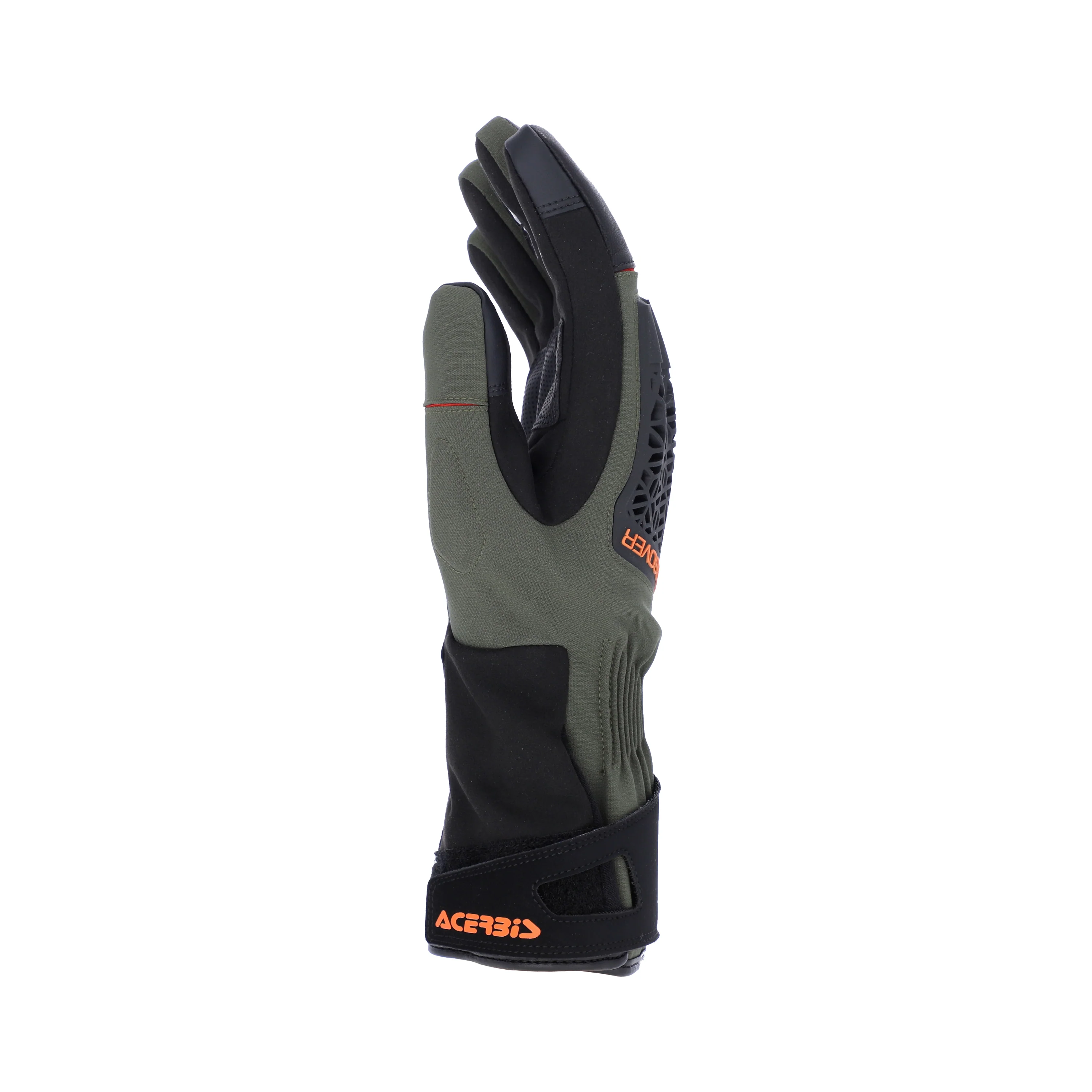 CE Crossover - Dual Road Waterproof Gloves (Black/Green) - Image 4