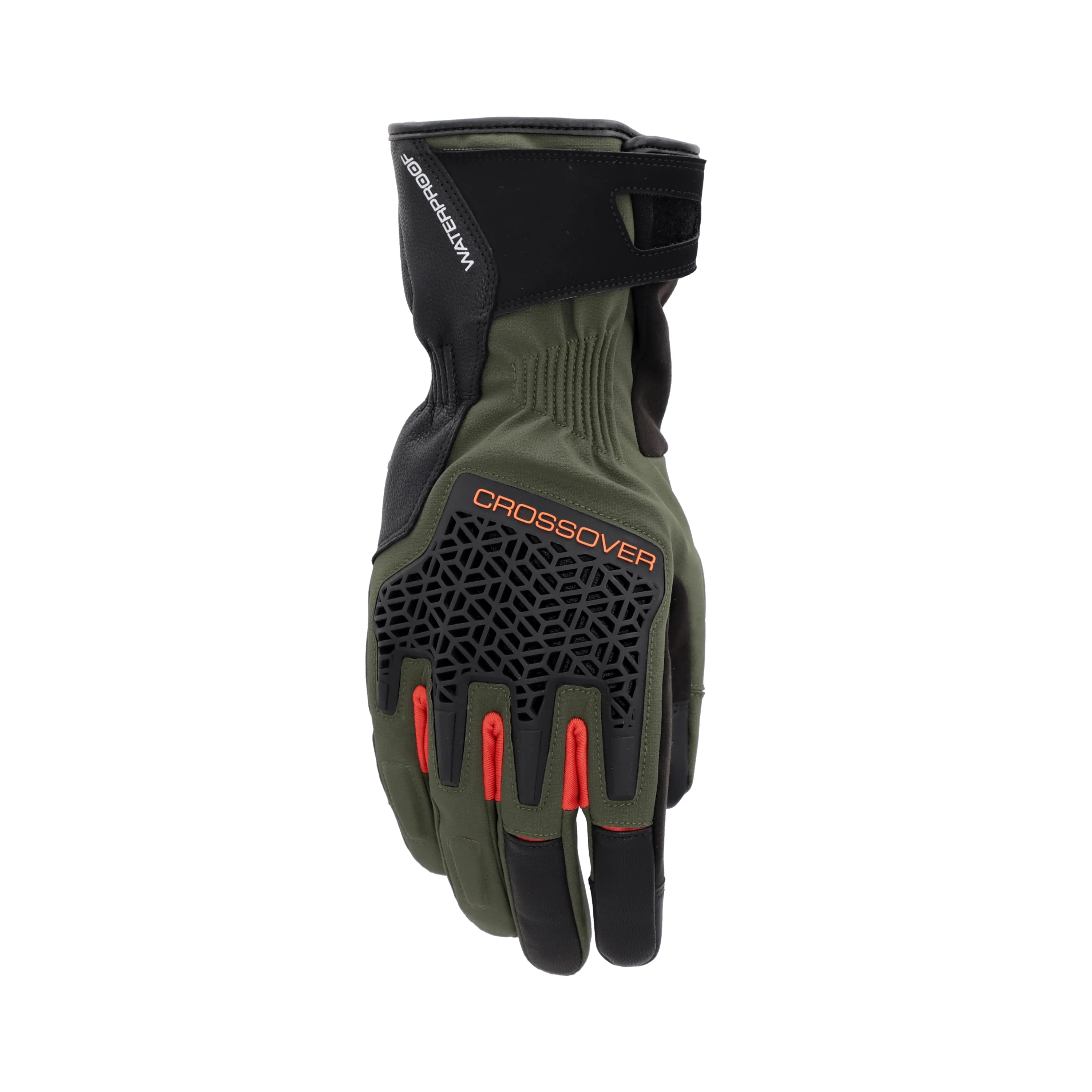 CE Crossover - Dual Road Waterproof Gloves (Black/Green) - Image 5
