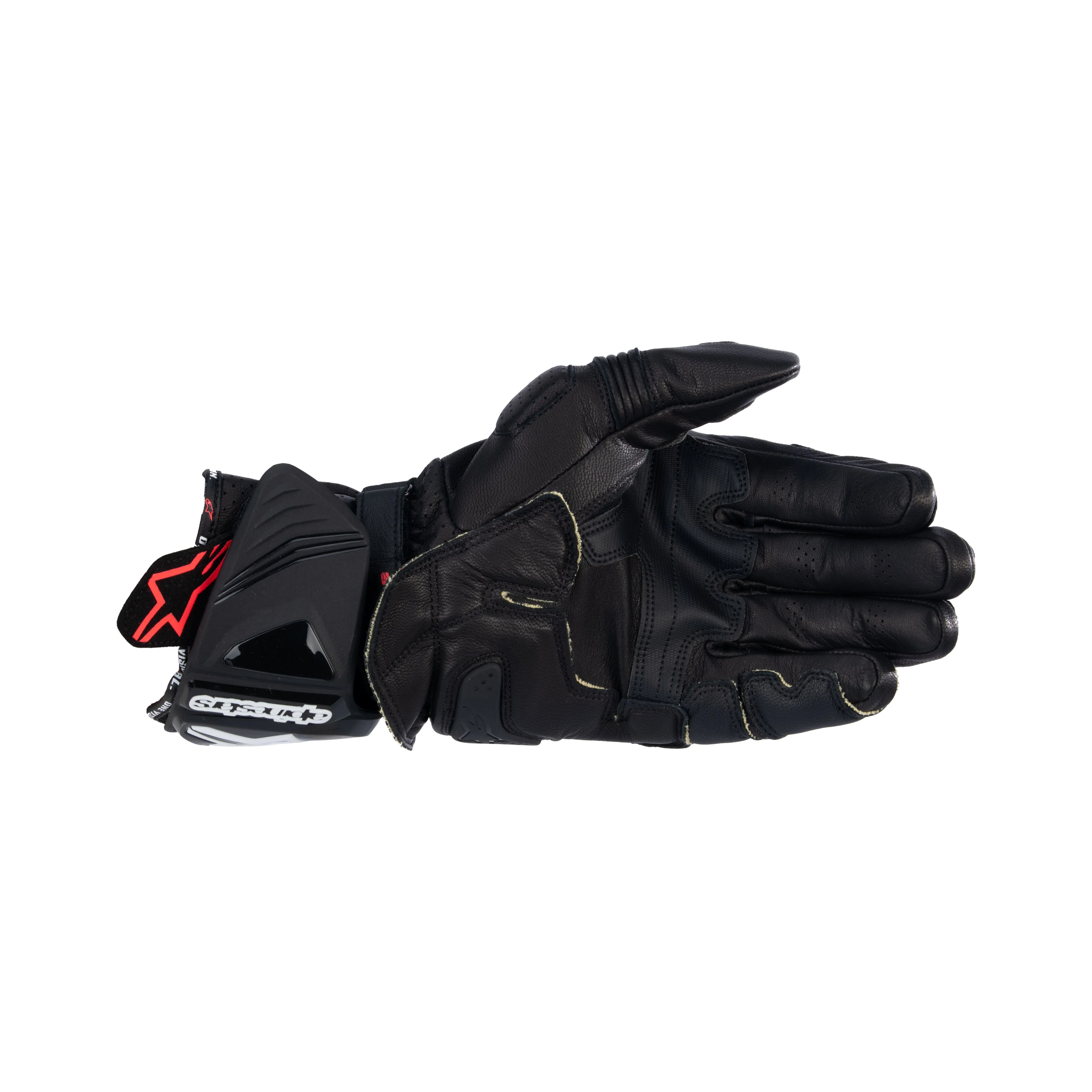 Gp Pro R4 - Race Grade Riding Gloves (Black/Red/Flou/White) - Image 2