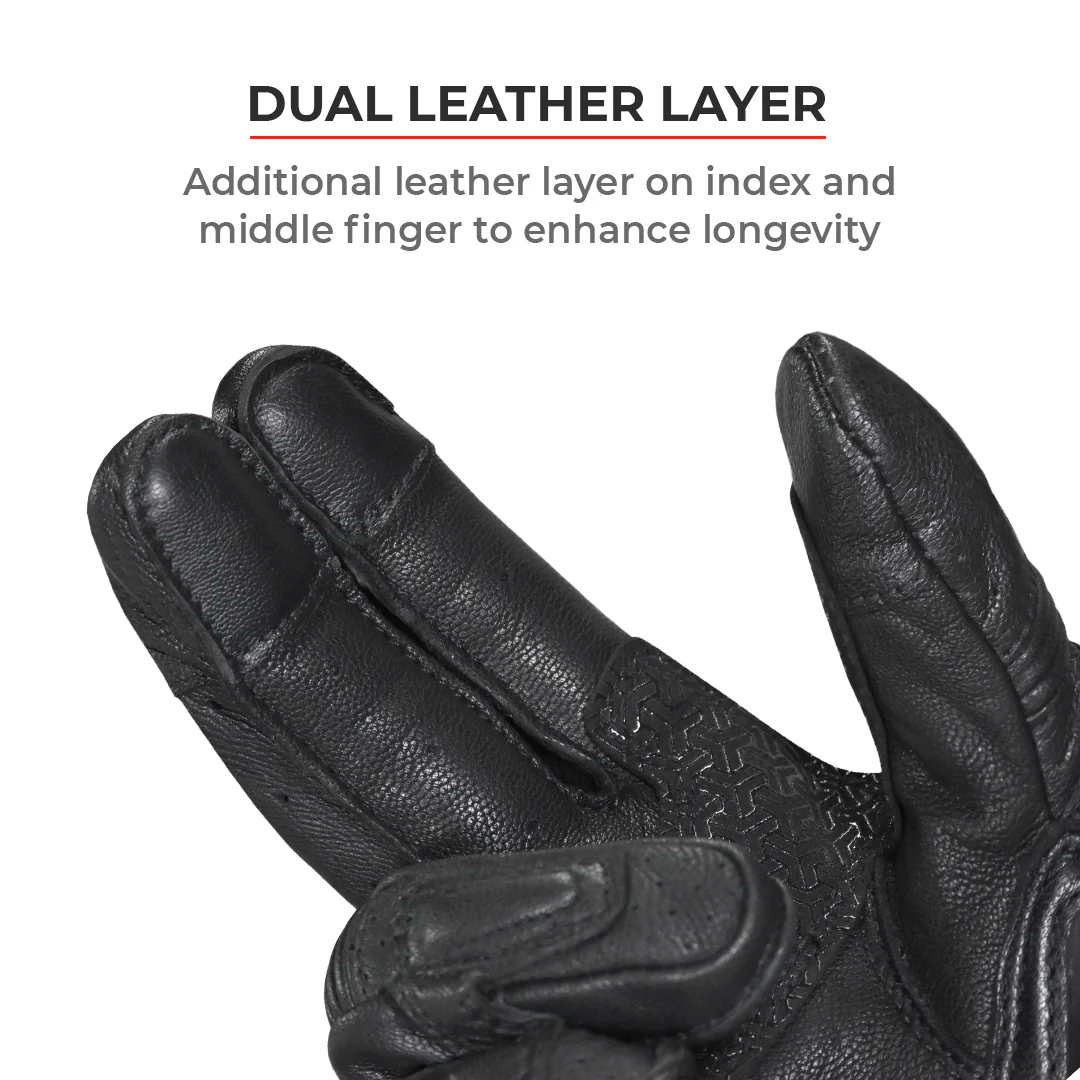 Grid - Full Gauntlet Riding Gloves - Image 12
