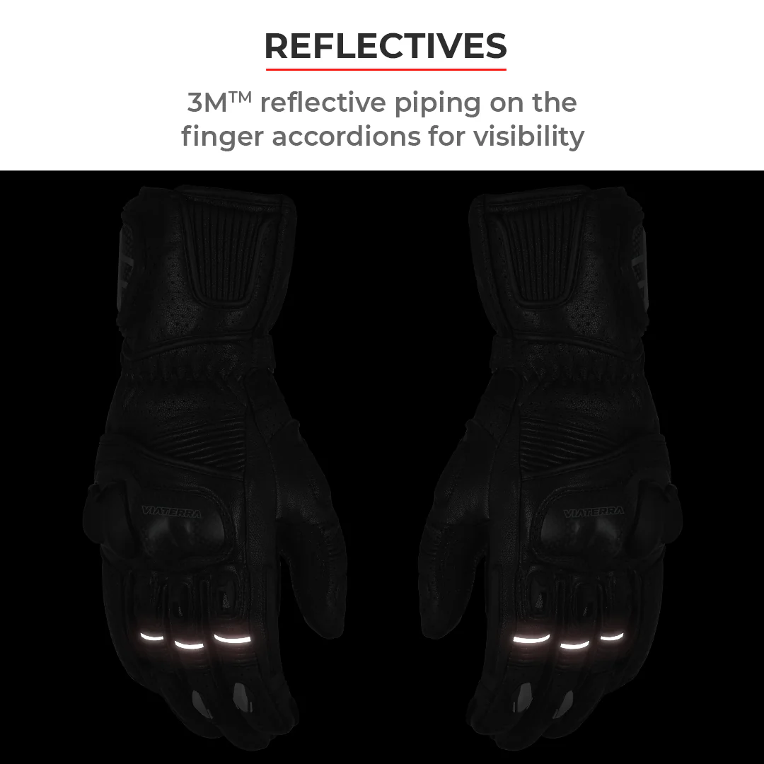 Grid - Full Gauntlet Riding Gloves - Image 17