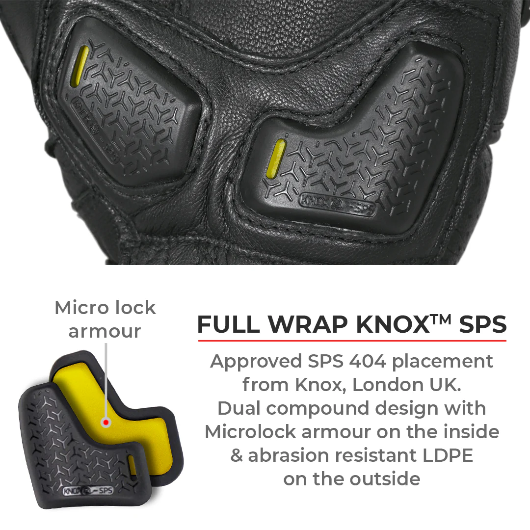 Grid - Full Gauntlet Riding Gloves - Image 3