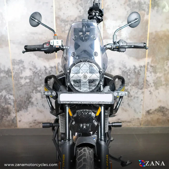 HEADLIGHT GUARD BLACK TYPE-2 FOR HIMALAYAN 450 - Image 2