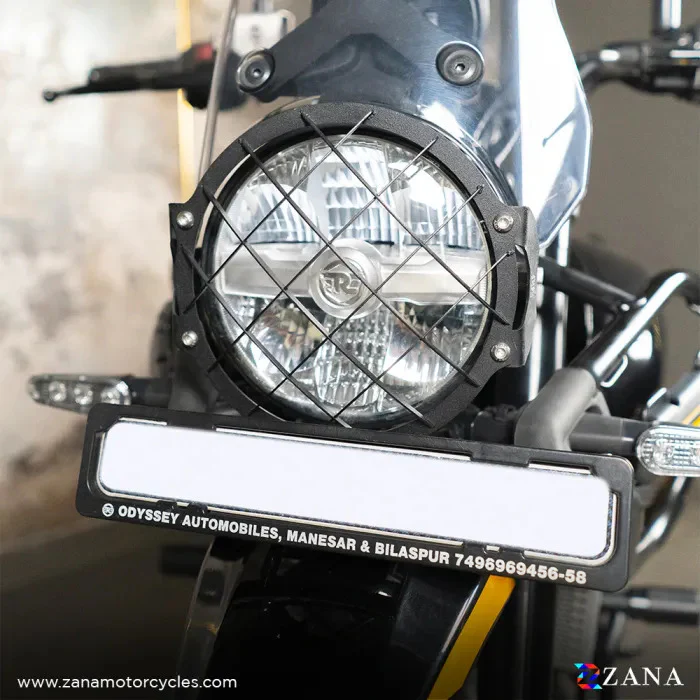 HEADLIGHT GUARD BLACK TYPE-2 FOR HIMALAYAN 450 - Image 5