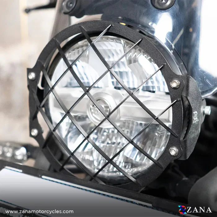 HEADLIGHT GUARD BLACK TYPE-2 FOR HIMALAYAN 450 - Image 7
