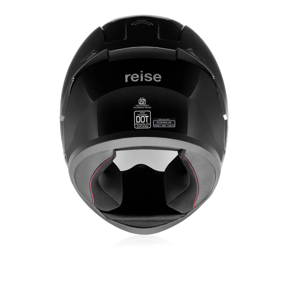 Helden Helmet - Solid Black Gloss - Image 6