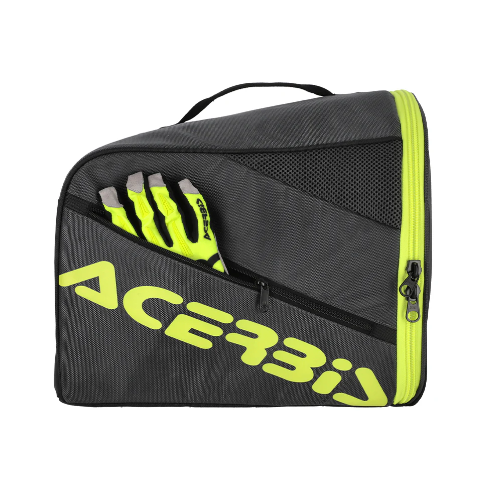 X-Linear - Motorcycle Helmet Bag (Black/Yellow) - Image 6