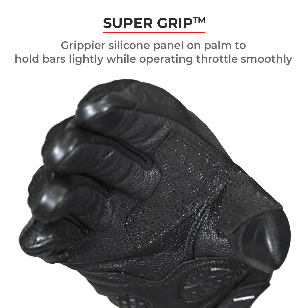 Holeshot - Urban/Touring Motorcycle Riding Gloves - Image 10