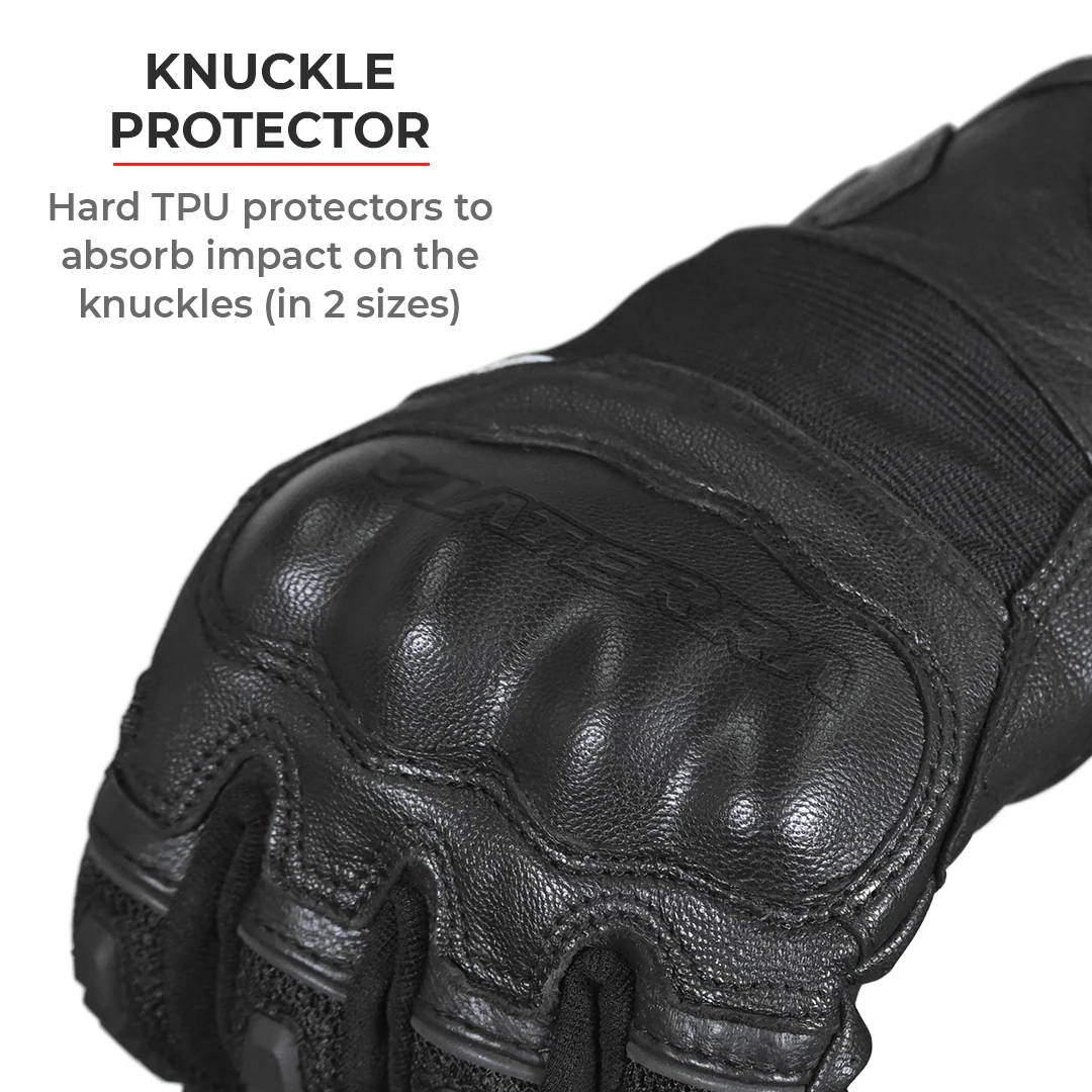 Holeshot - Urban/Touring Motorcycle Riding Gloves - Image 9