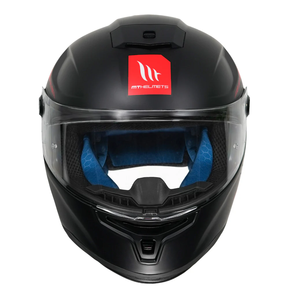 Hummer B Solid A1 - Motorcycle Riding Helmet (Gloss Black) - Image 3