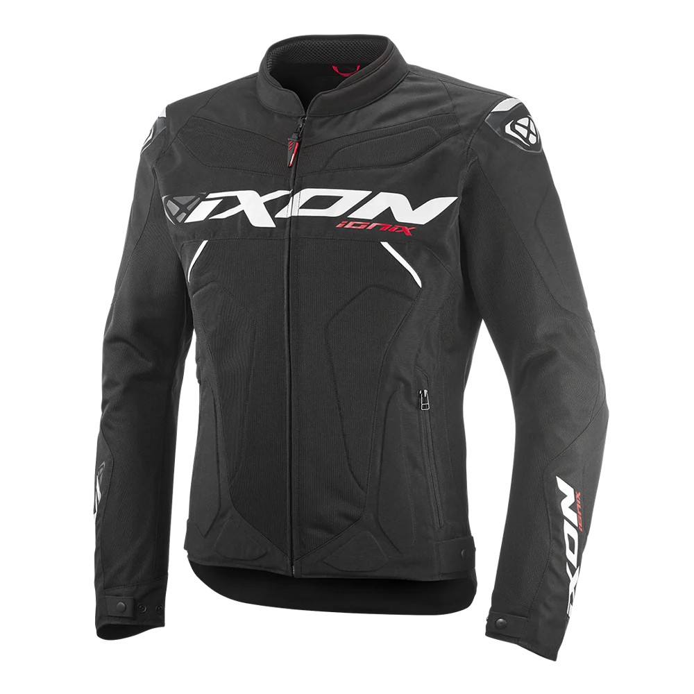 Ionix - Hard Mesh Summer Riding Jacket (Black/White)