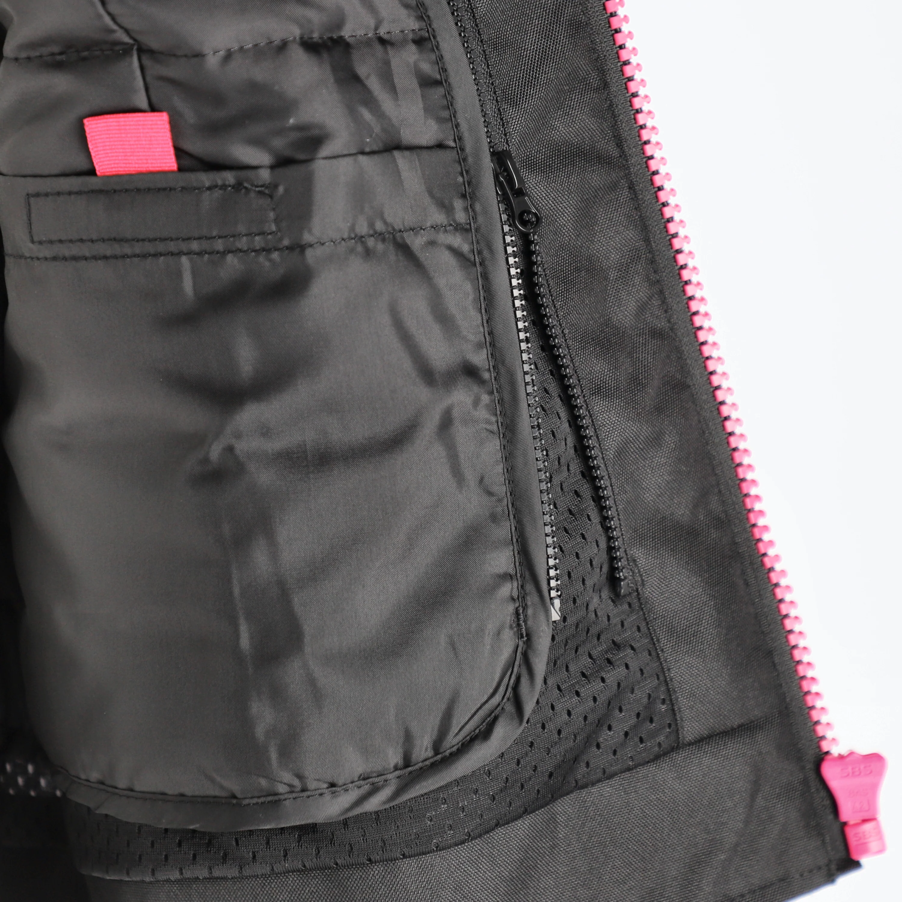 X-Mat 2.0 - CE Certified Women's Riding Jacket (Black/Pink) - Image 4