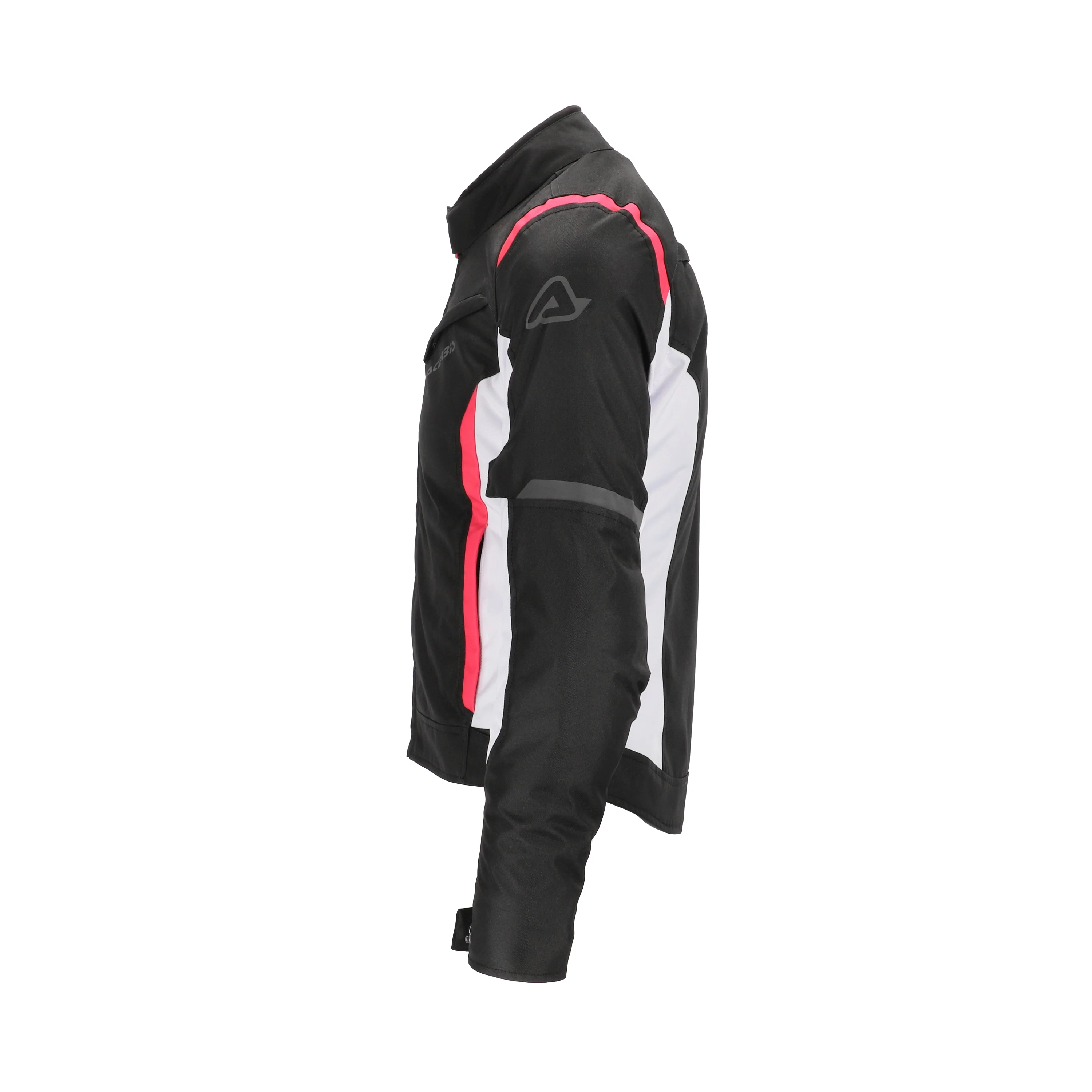 X-Mat 2.0 - CE Certified Women's Riding Jacket (Black/Pink) - Image 8