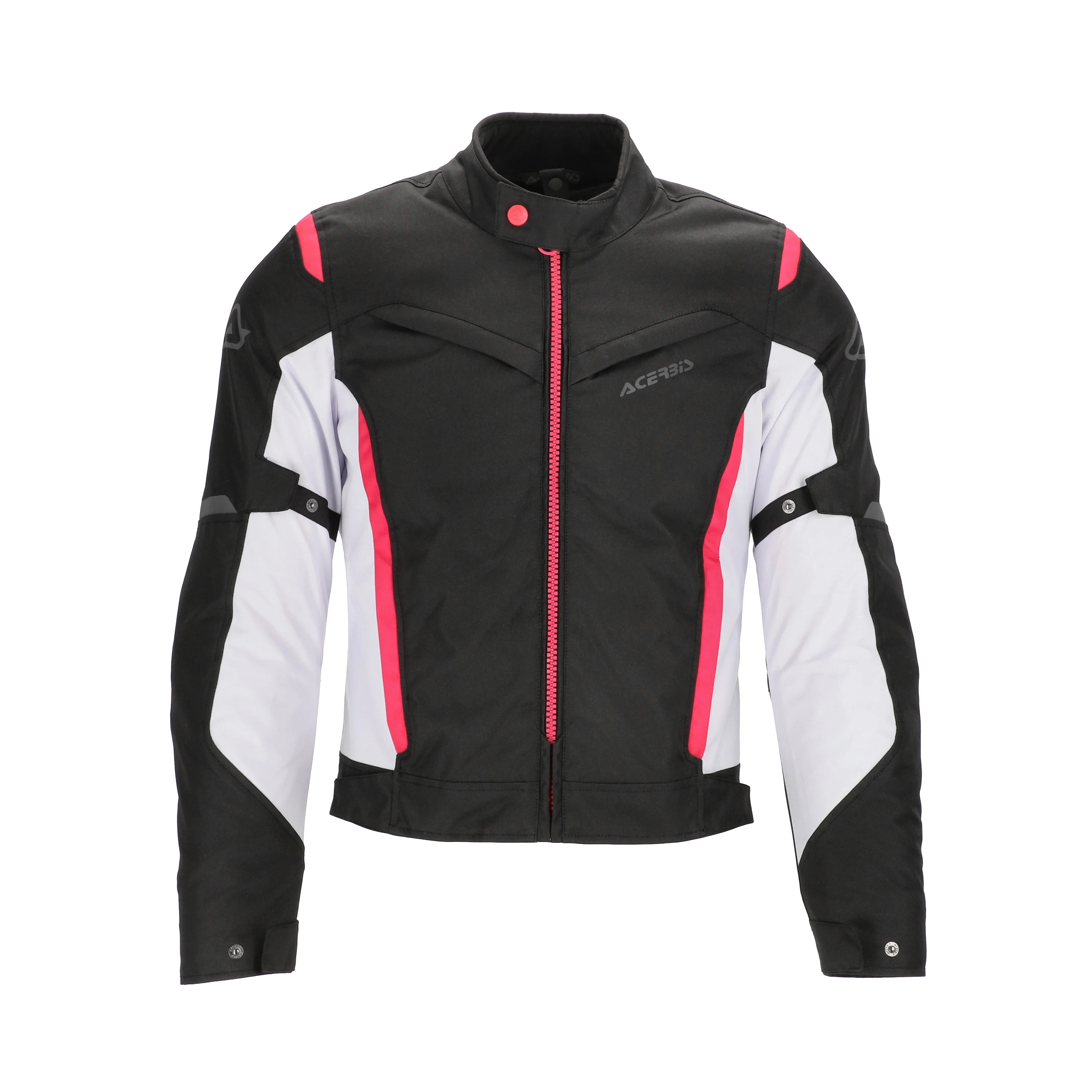 X-Mat 2.0 - CE Certified Women's Riding Jacket (Black/Pink) - Image 9