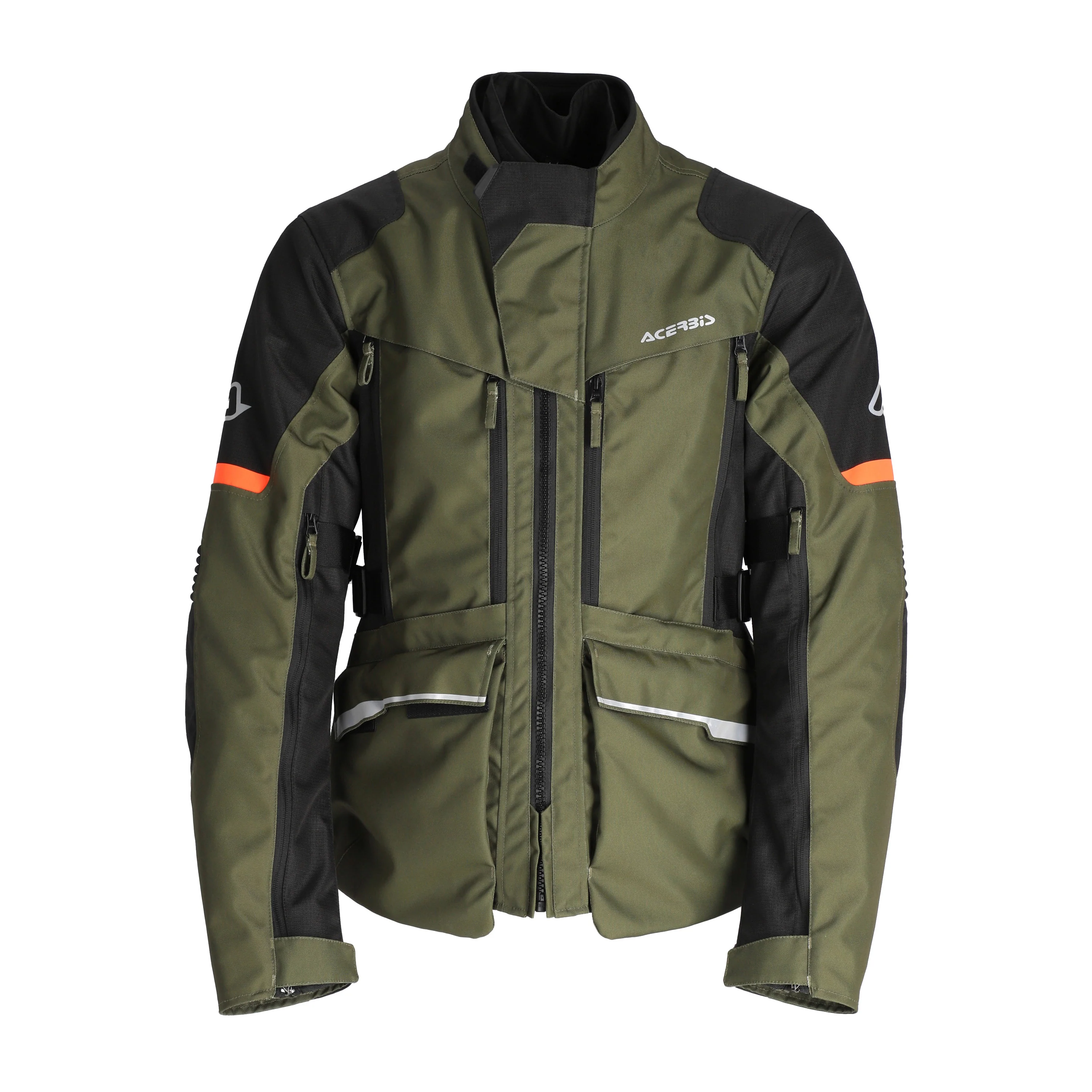 X-Rover - CE Certified Waterproof Jacket (Green/Orange)