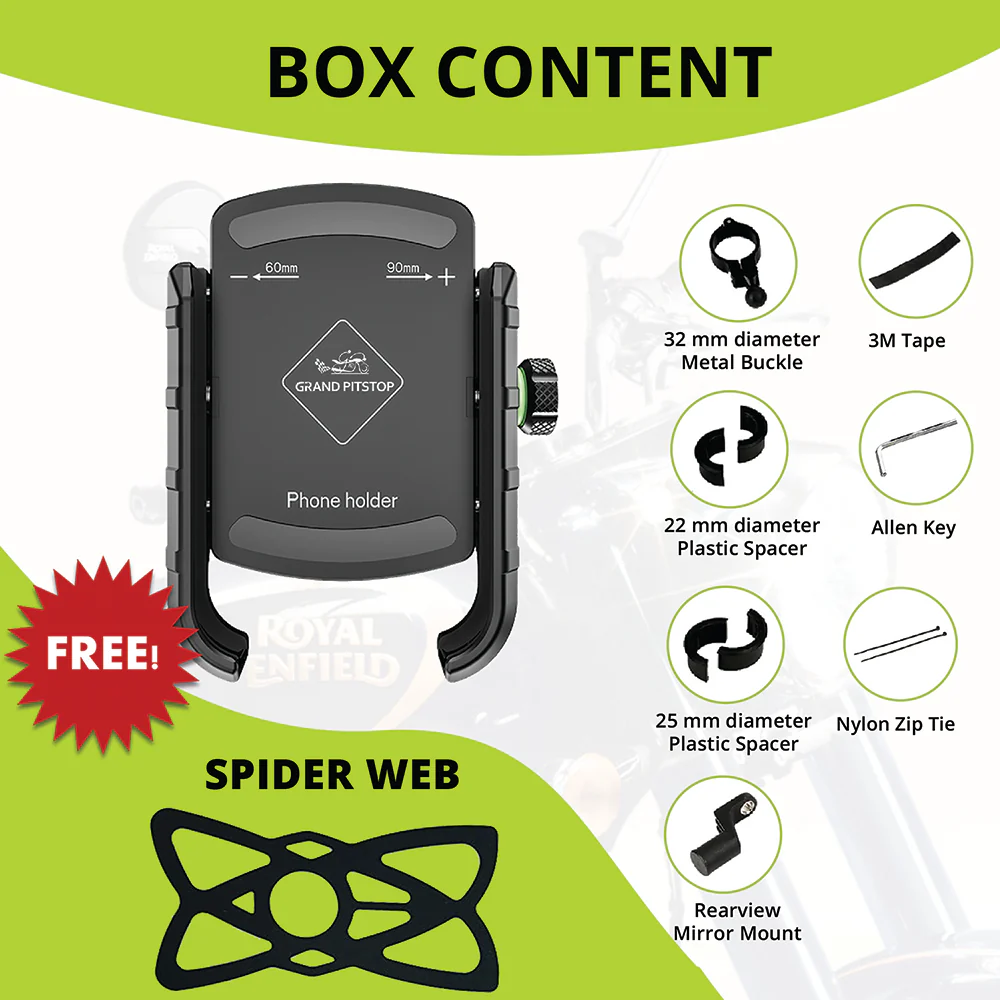 JawGrip Mobile Holder Aluminium without Charger - Image 4