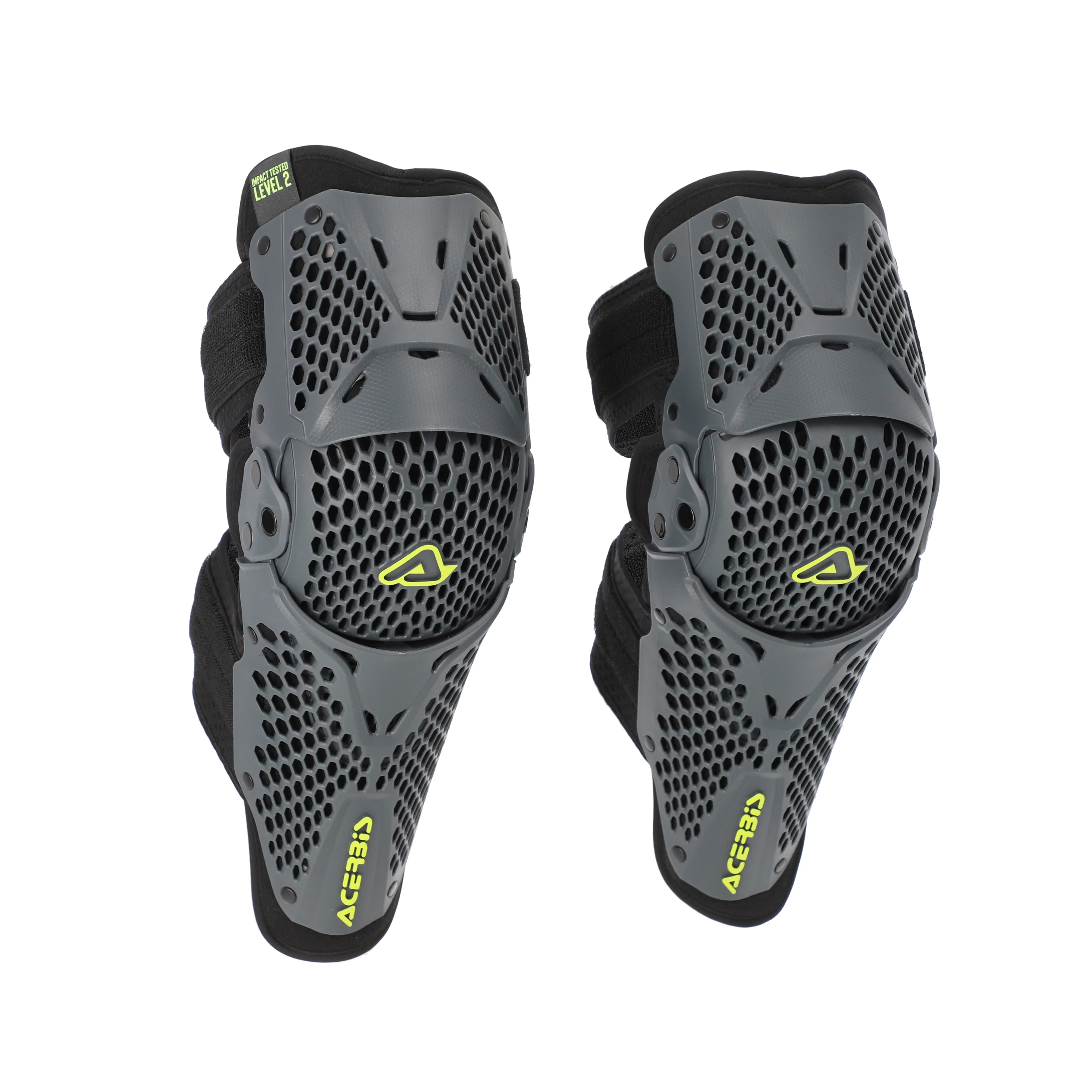 K035 - Knee Guard for Motorcyclists (Grey) - Image 2