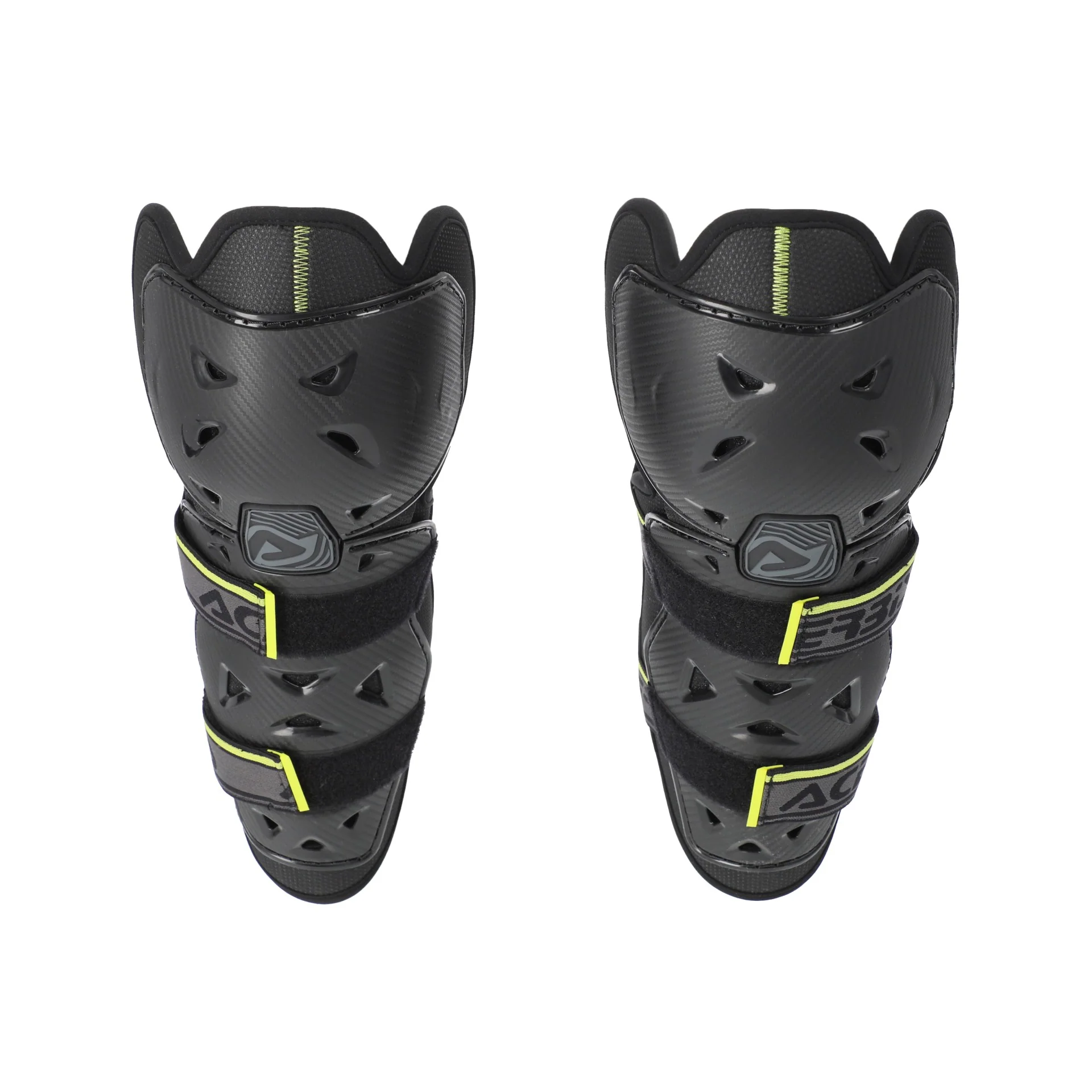 Profile 2.0 - Knee Guard for Motorcyclists (Black/Yellow) - Image 3