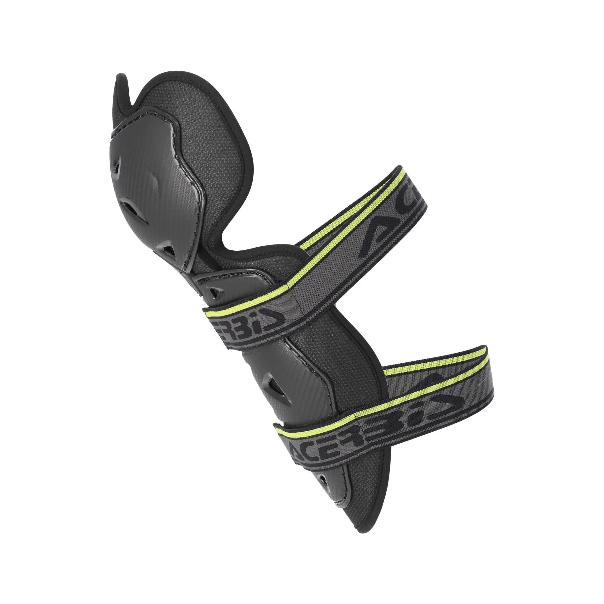Profile 2.0 - Knee Guard for Motorcyclists (Black/Yellow) - Image 4