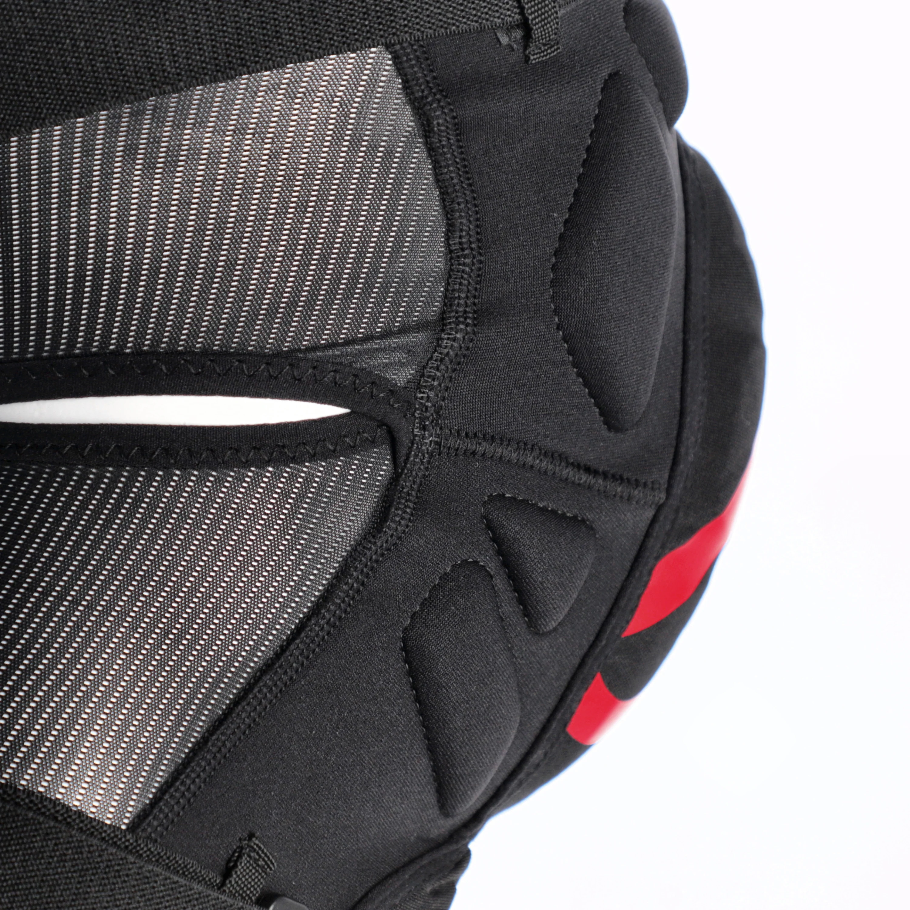 Soft - Adult Knee Guard for Motorcyclists (Red) - Image 4