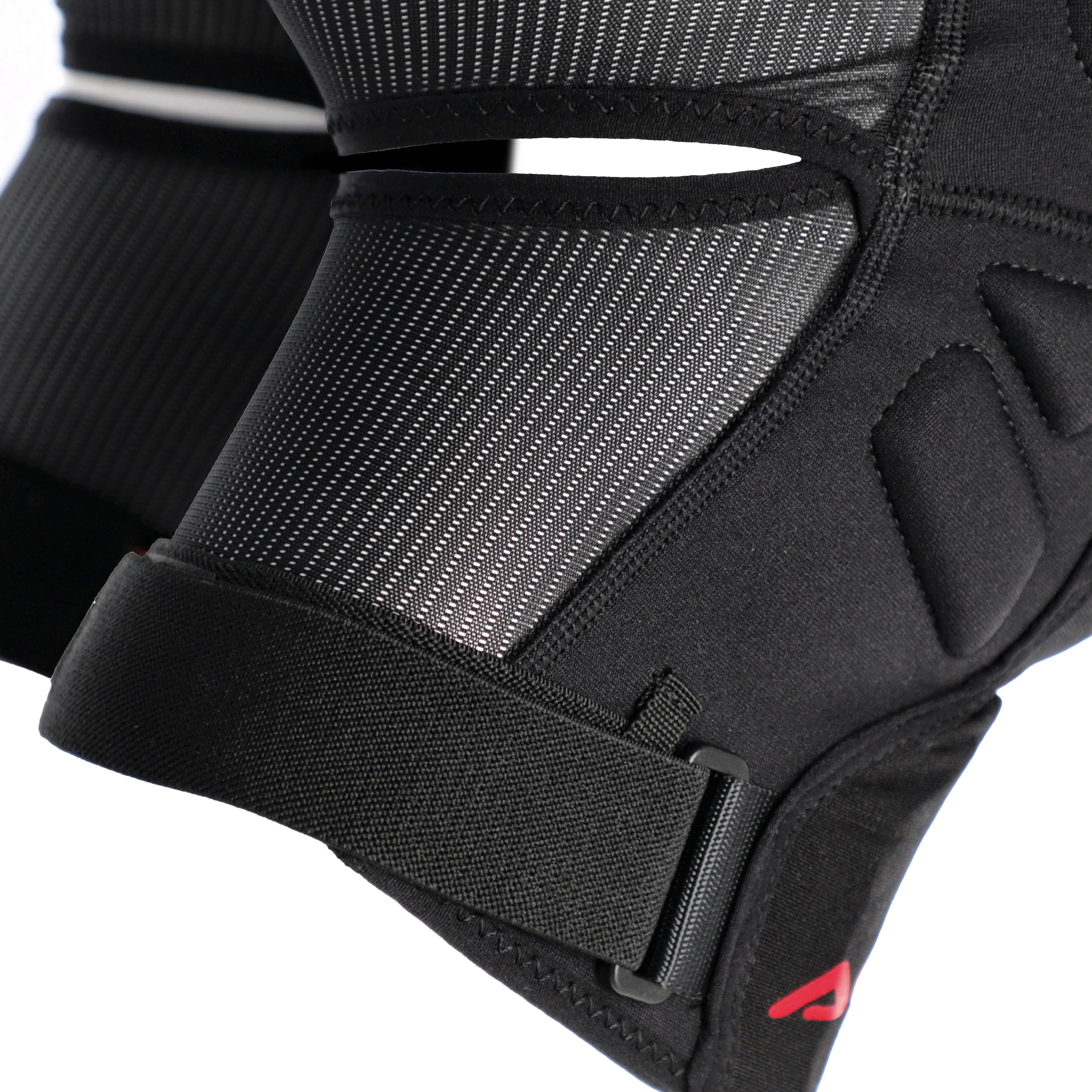 Soft - Adult Knee Guard for Motorcyclists (Red) - Image 5
