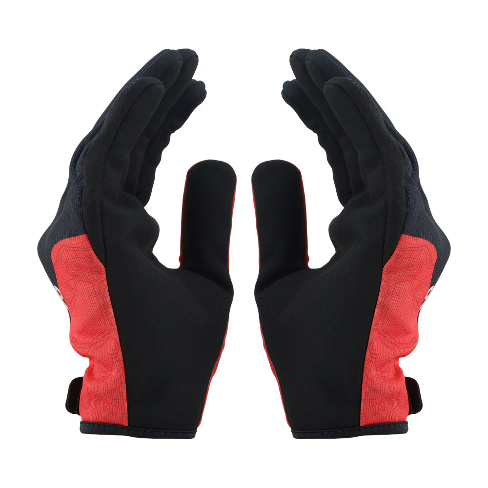 Knott - Urban/Off Road Riding Gloves (Red) - Image 2