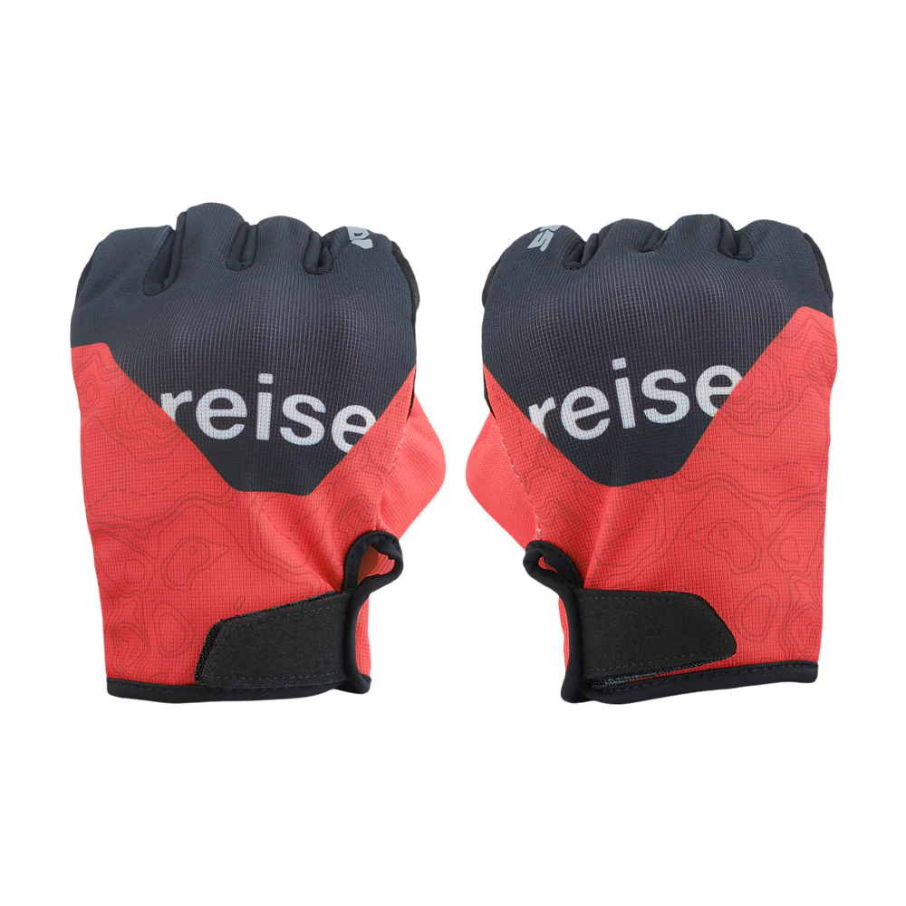 Knott - Urban/Off Road Riding Gloves (Red) - Image 3