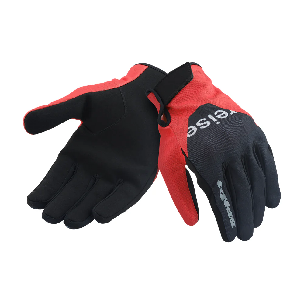 Knott - Urban/Off Road Riding Gloves (Red) - Image 9