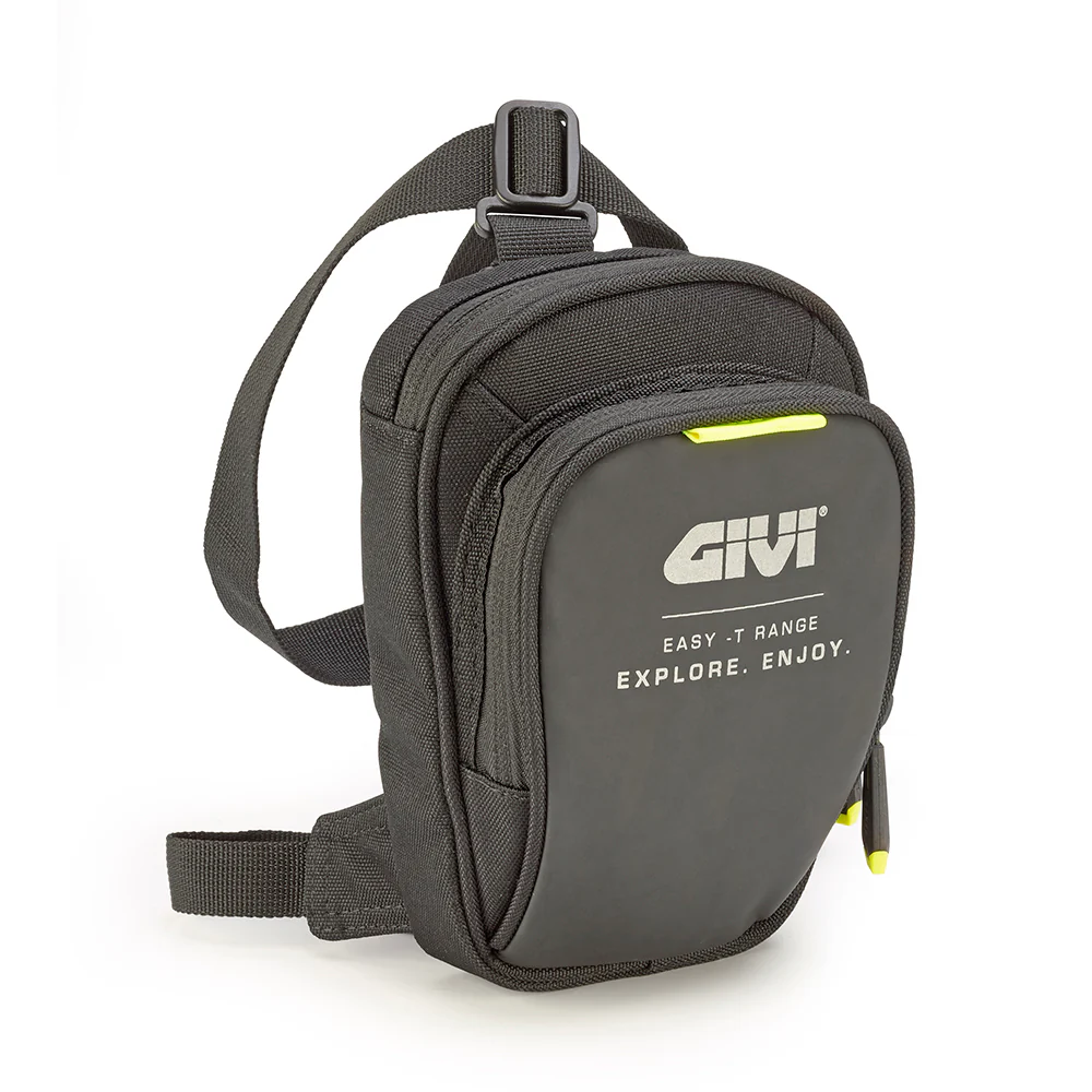 EA139 - 1L - Leg Bag for Motorcyclists (Black)