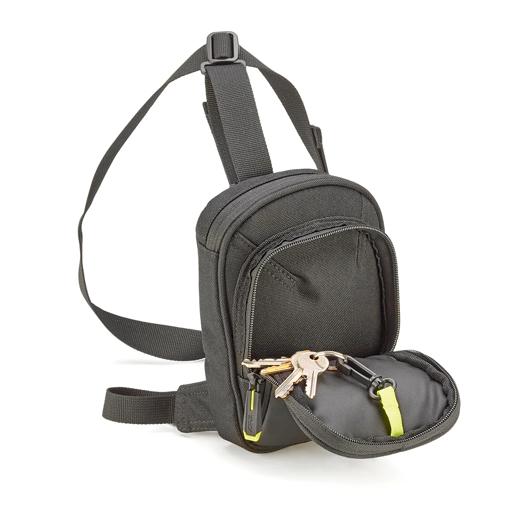 EA139 - 1L - Leg Bag for Motorcyclists (Black) - Image 2