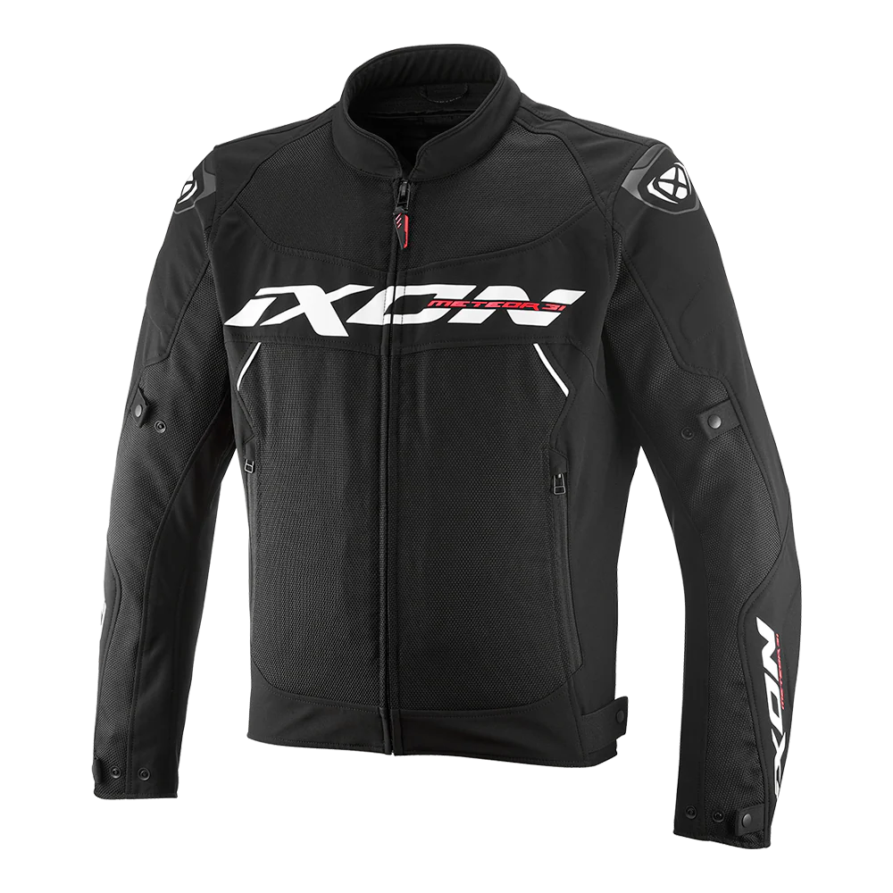 Meteor 31 - All Weather Riding Jacket (Black/White)