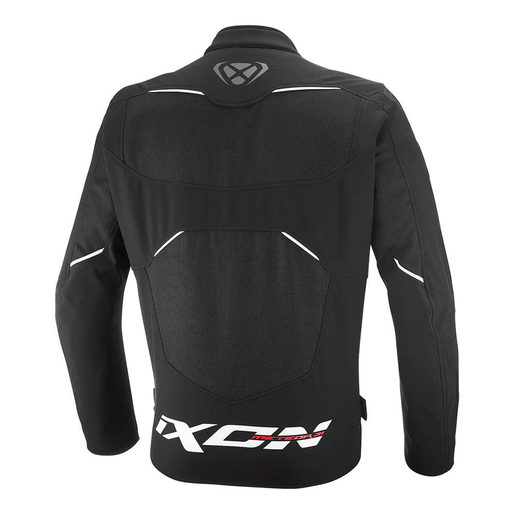 Meteor 31 - All Weather Riding Jacket (Black/White) - Image 2