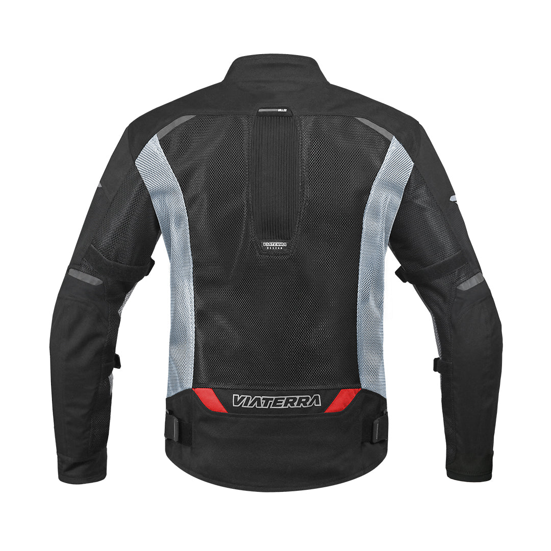 Miller - CE Certified Motorcycle Riding Jacket (Red) - Image 2