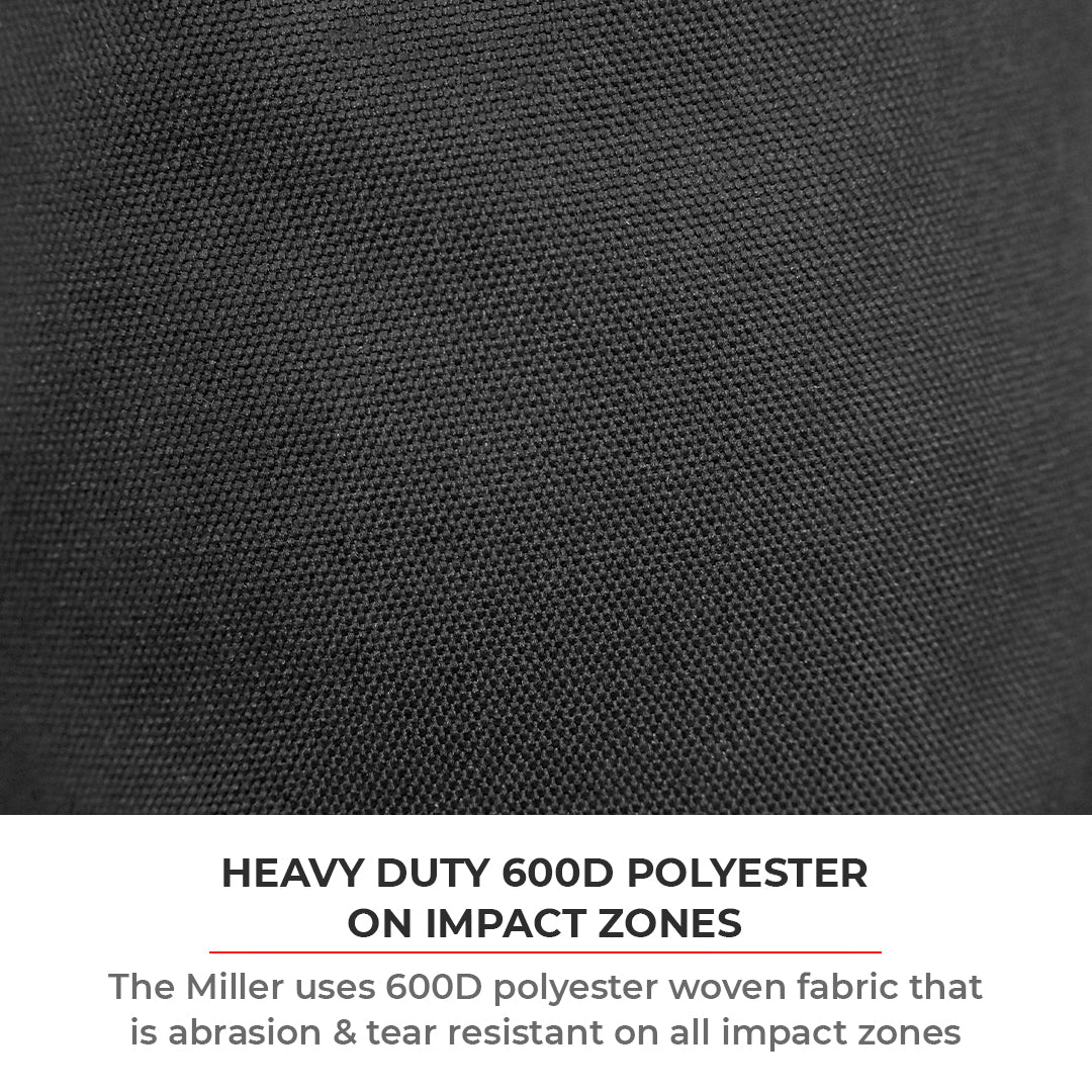 Miller - Street Mesh Riding Pants with Liners (Black) - Image 3