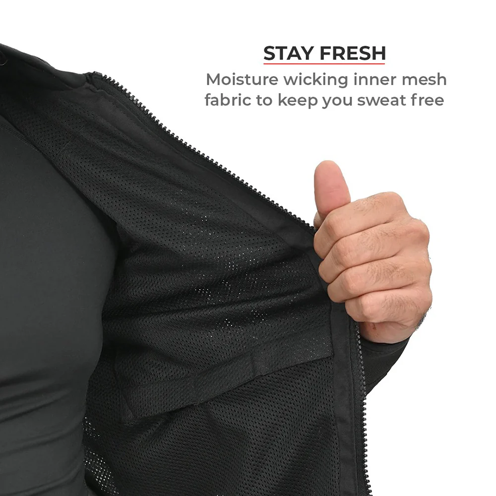 Miller Street - Mesh Riding Jacket (Black) - Image 10