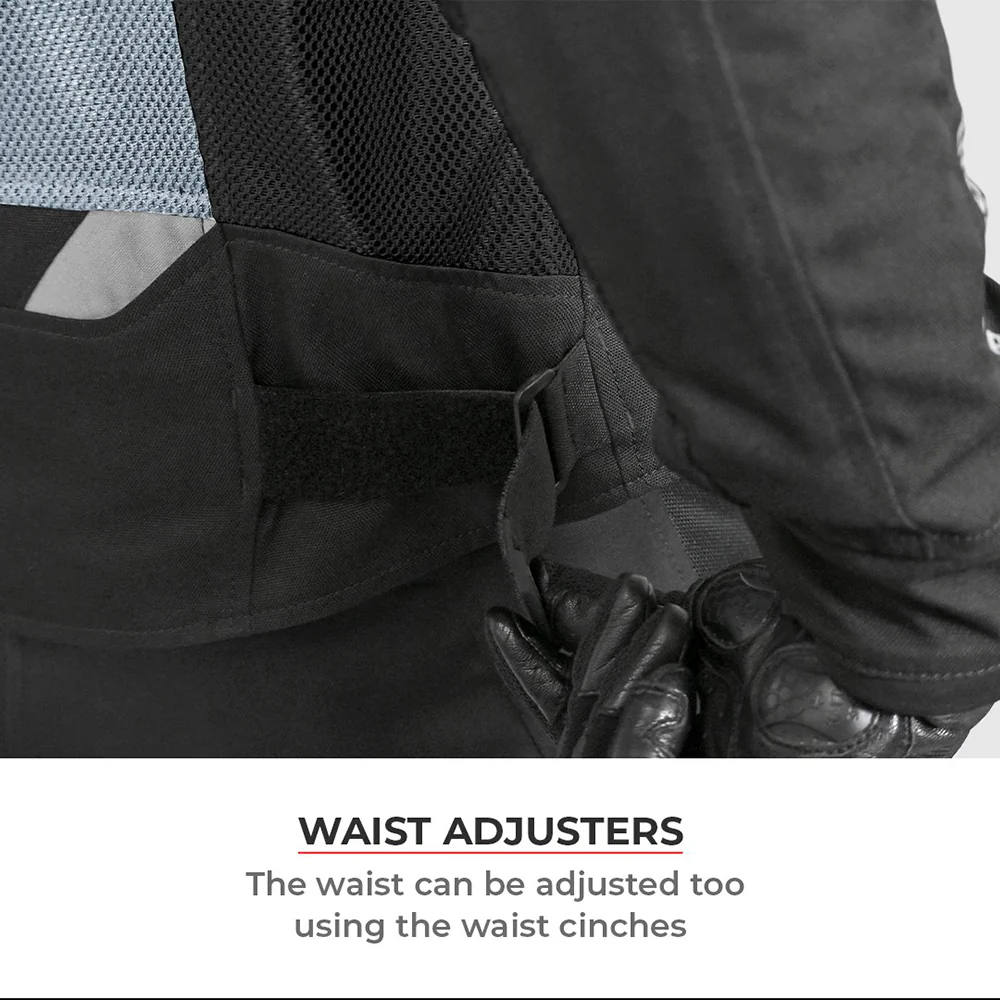 Miller Street - Mesh Riding Jacket (Black) - Image 6