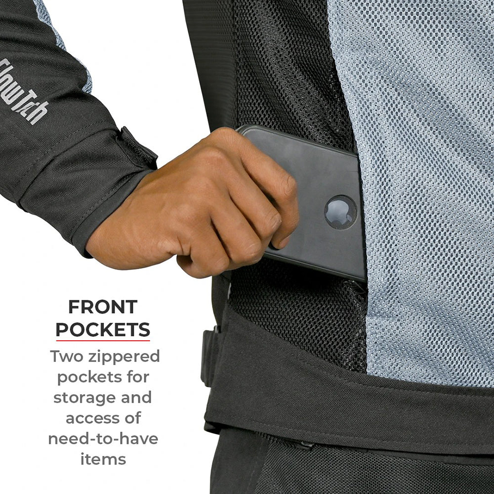 Miller Street - Mesh Riding Jacket (Black) - Image 9