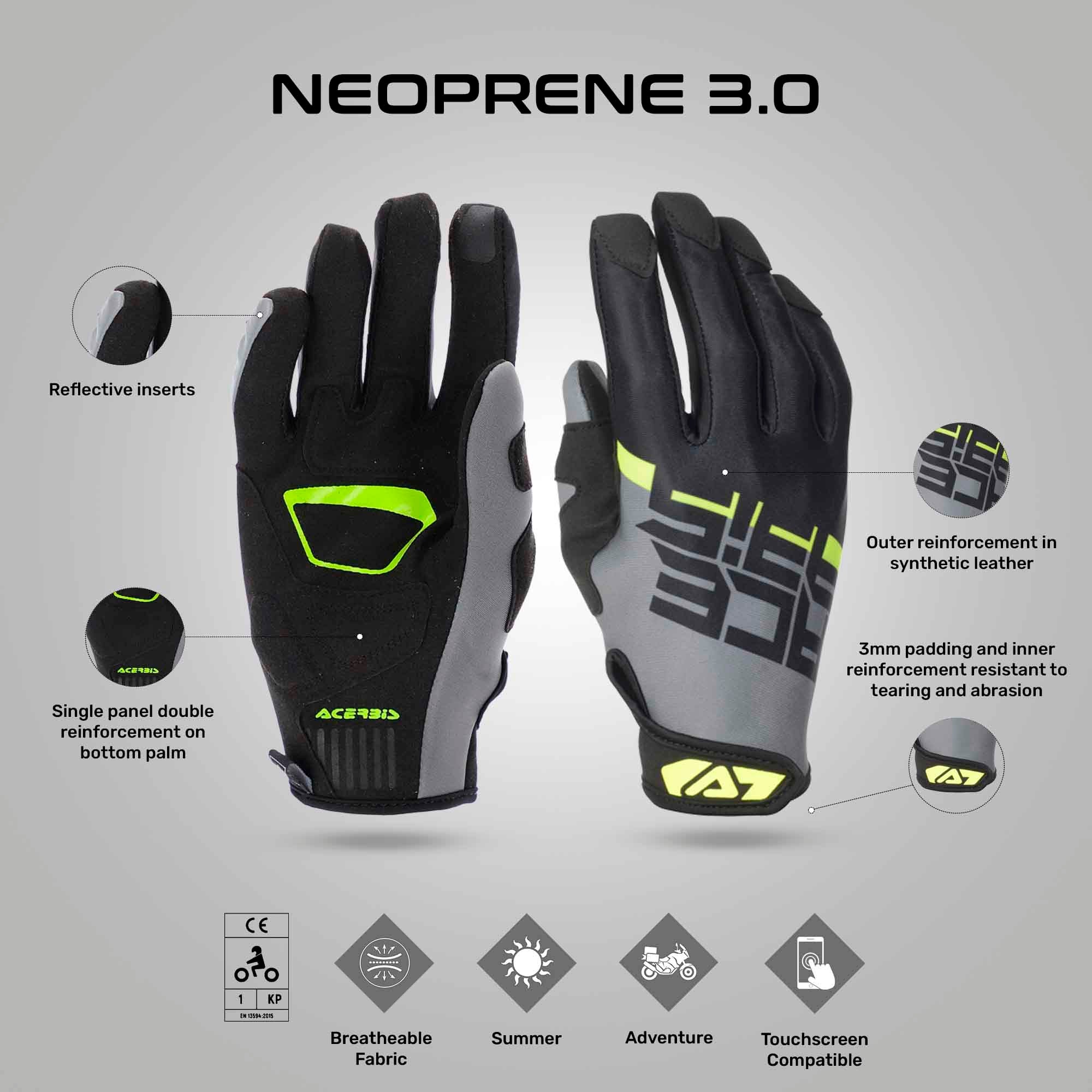 Neoprene 3.0 - Off Road/Adventure Touring Gloves - Image 5