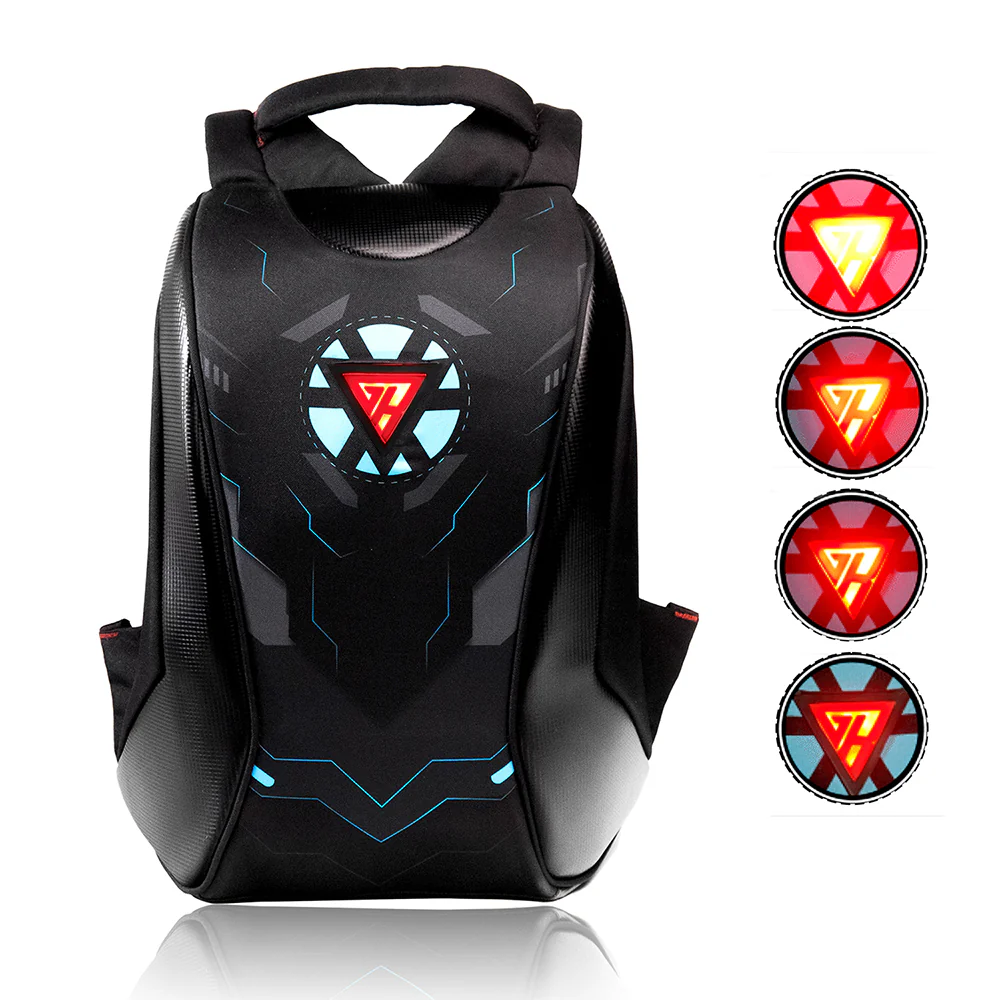Night Wing Mark-1 - 25L Motocycle Backpack (Black) - Image 6