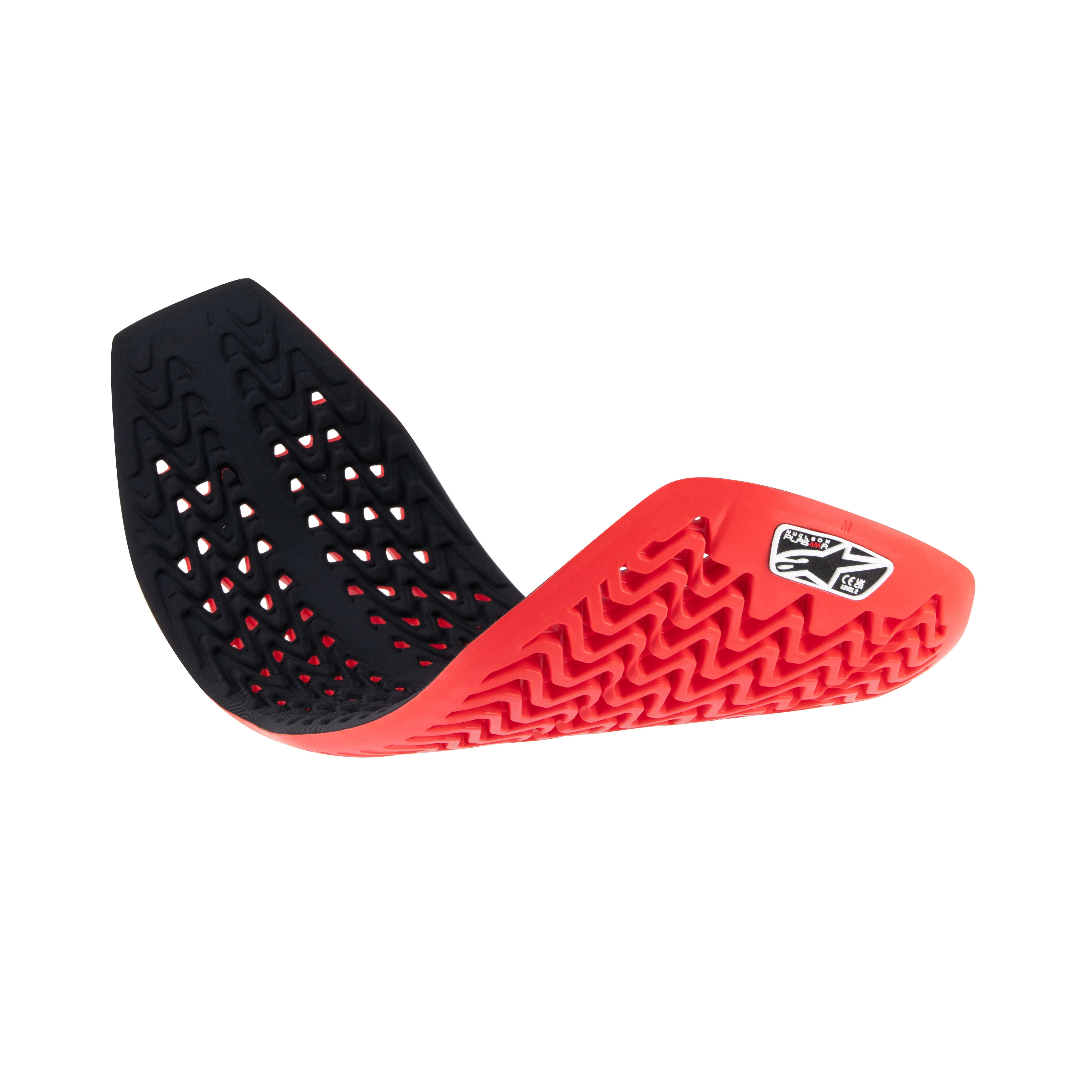 Nucleon Plasma - Full Back Protector Insert for Motorcyclists (Red/Black) - Image 4