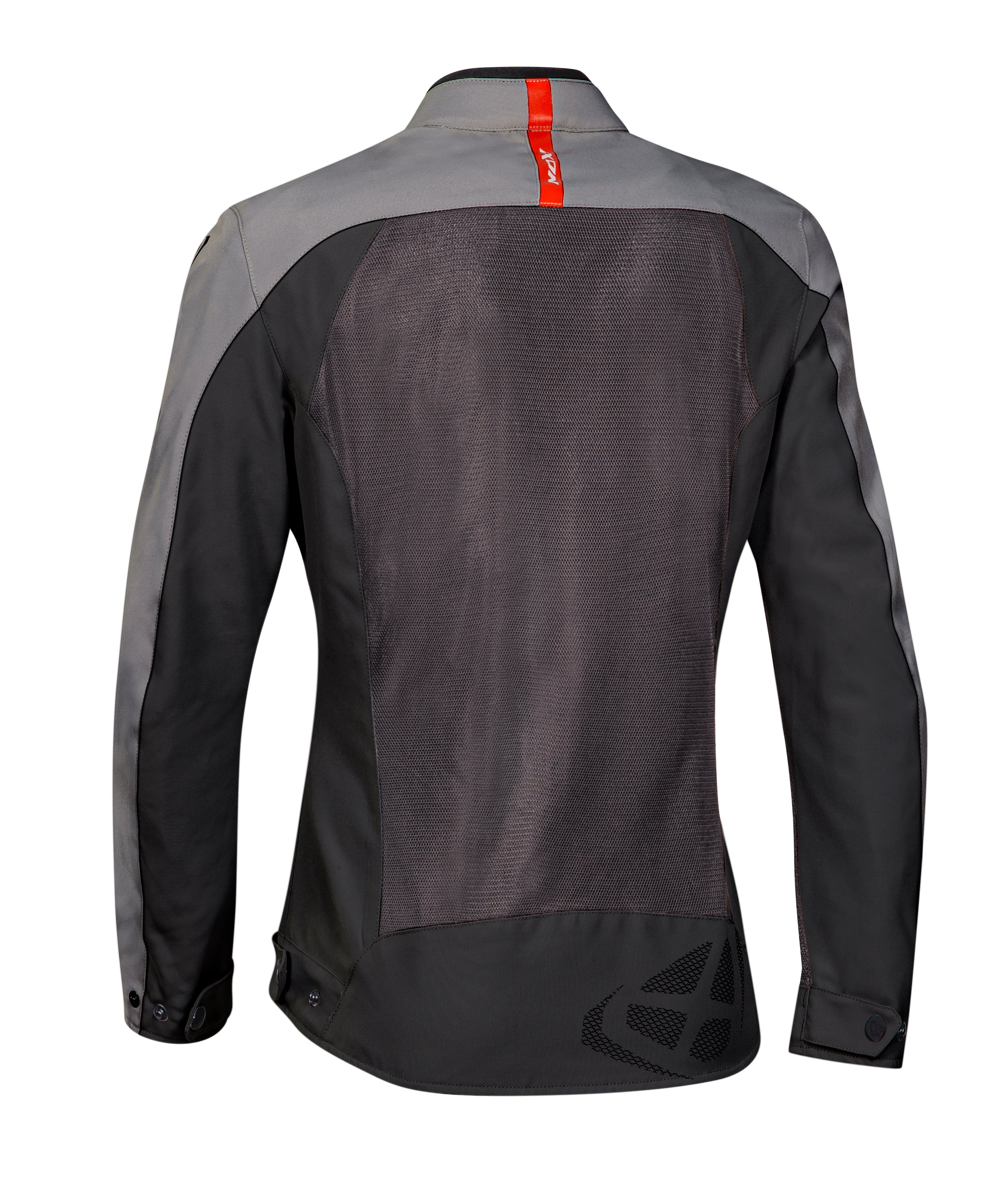 Orion - CE Certified Women's Riding Jacket (Anthracite/Grey/Red) - Image 2