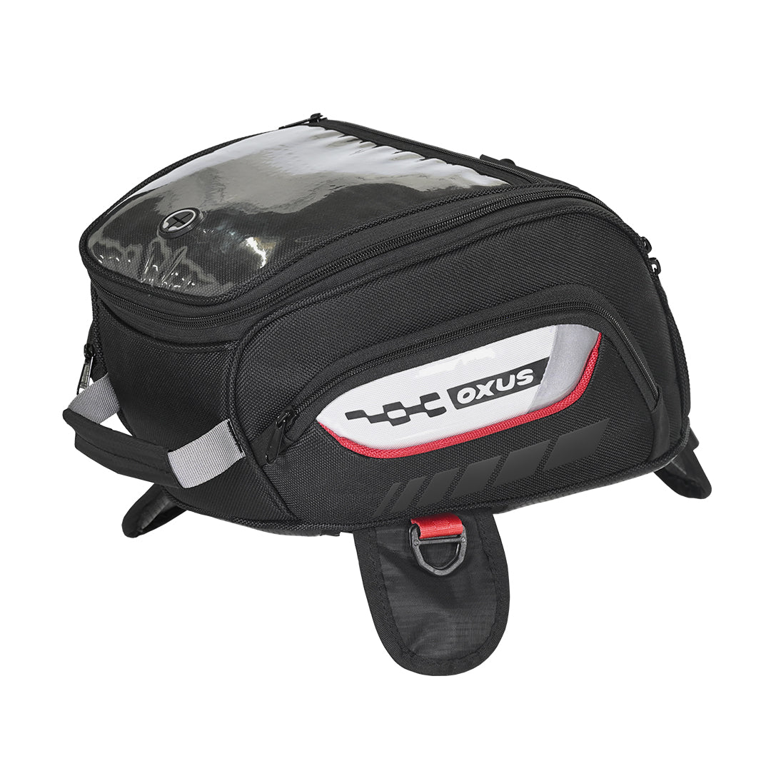 Oxus - 13L - Magnetic Tank Bag with Rain Cover (Black)