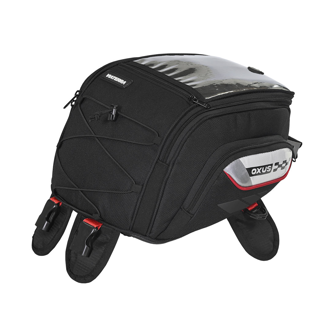 Oxus - 13L - Magnetic Tank Bag with Rain Cover (Black) - Image 2