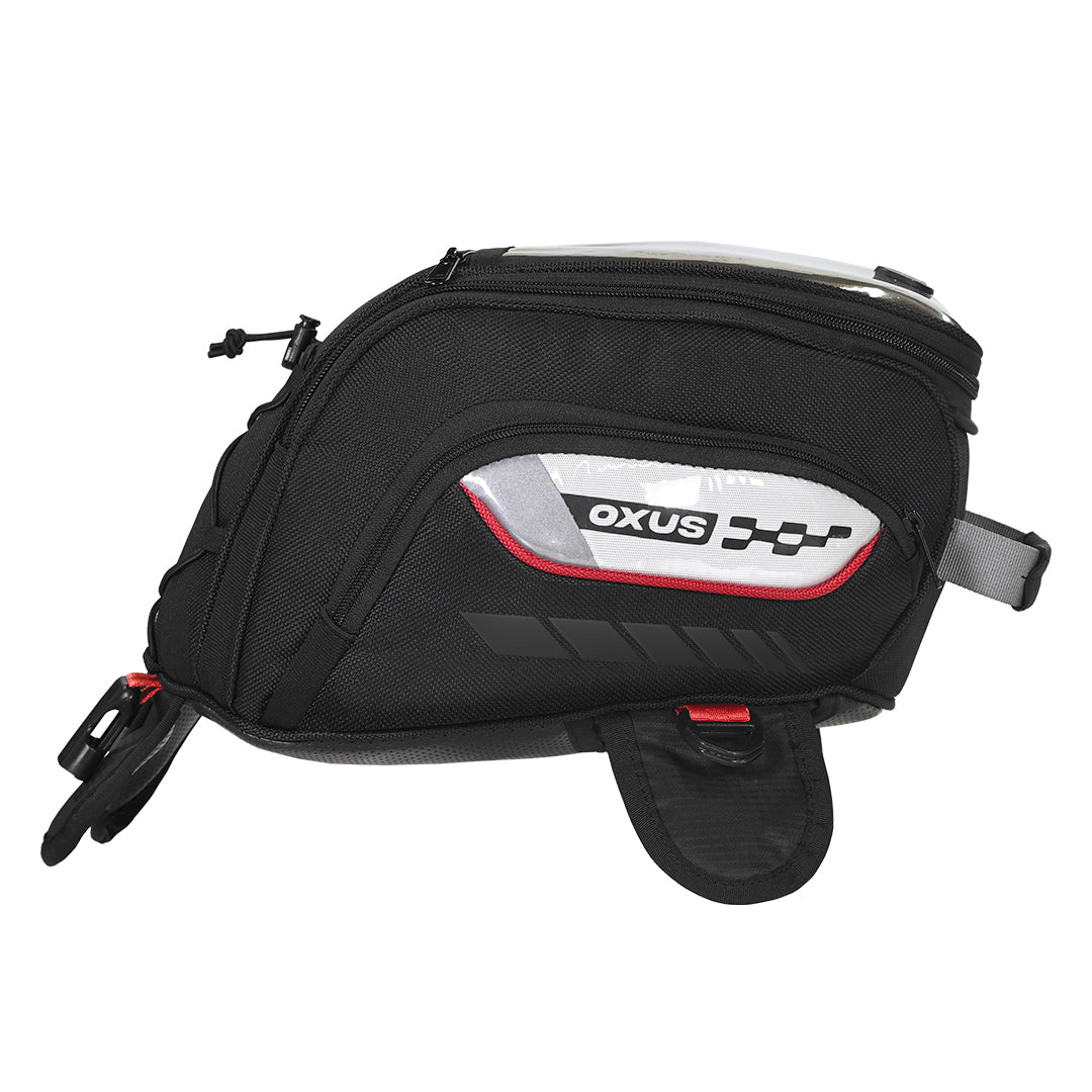 Oxus - 13L - Magnetic Tank Bag with Rain Cover (Black) - Image 3