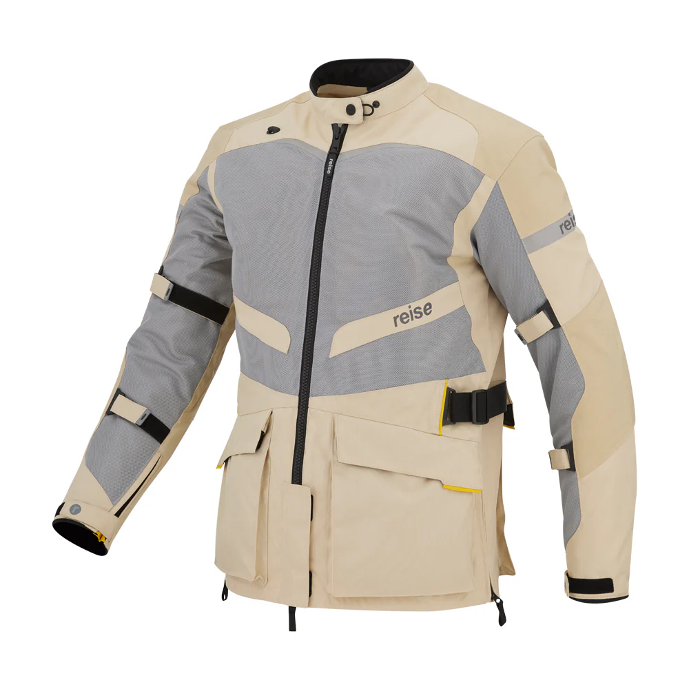PineAir - Summer Adventure Touring Jacket (Beige) - Image 4