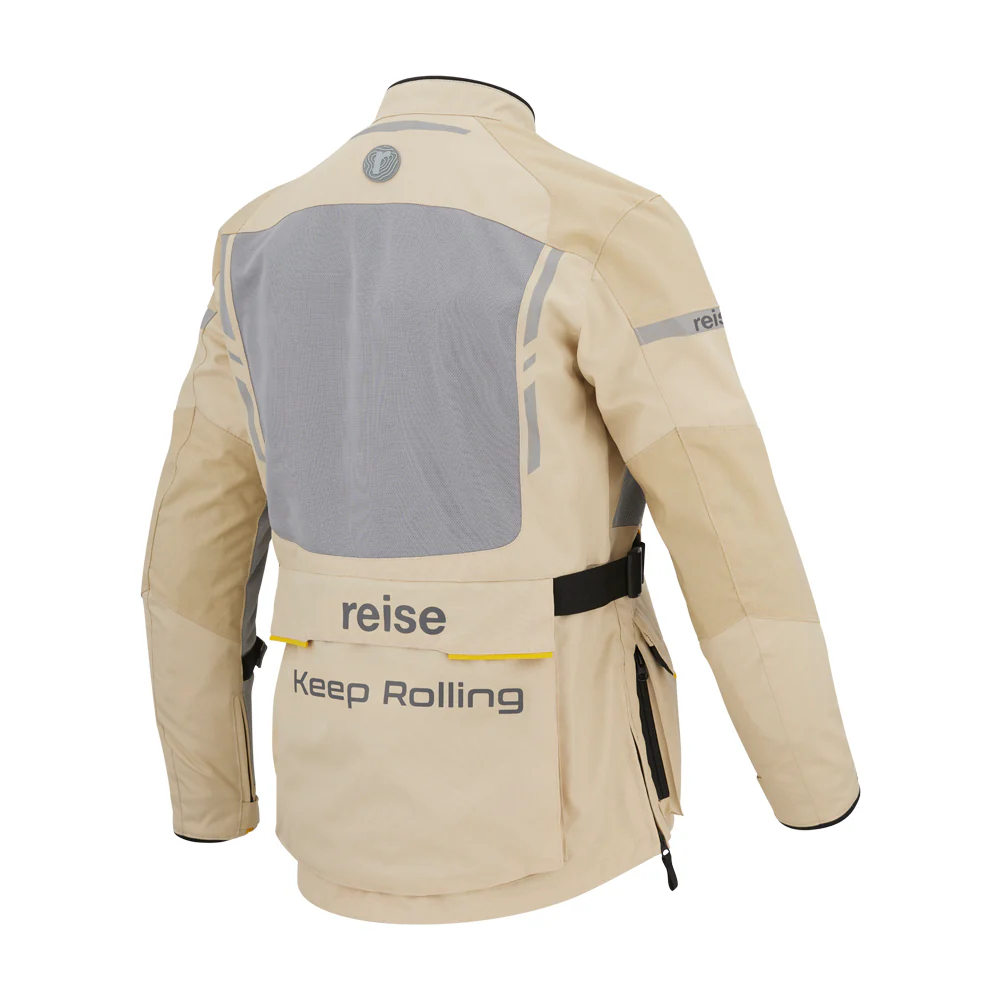 PineAir - Summer Adventure Touring Jacket (Beige) - Image 6