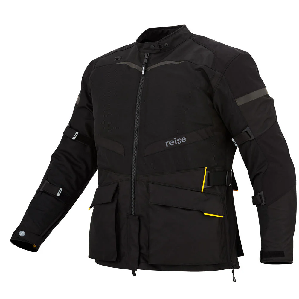 PineAir - Summer Adventure Touring Jacket (Black) - Image 3